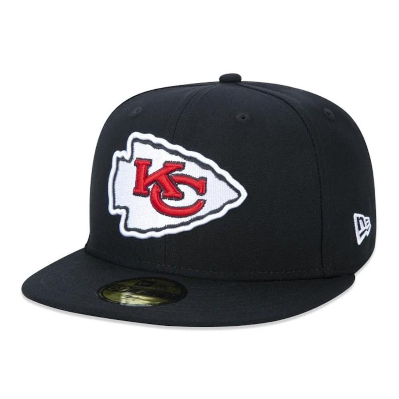 Boné Aba Reta New Era 5950 Kansas City Chiefs NFL - Fechado - Adulto - Foto 1