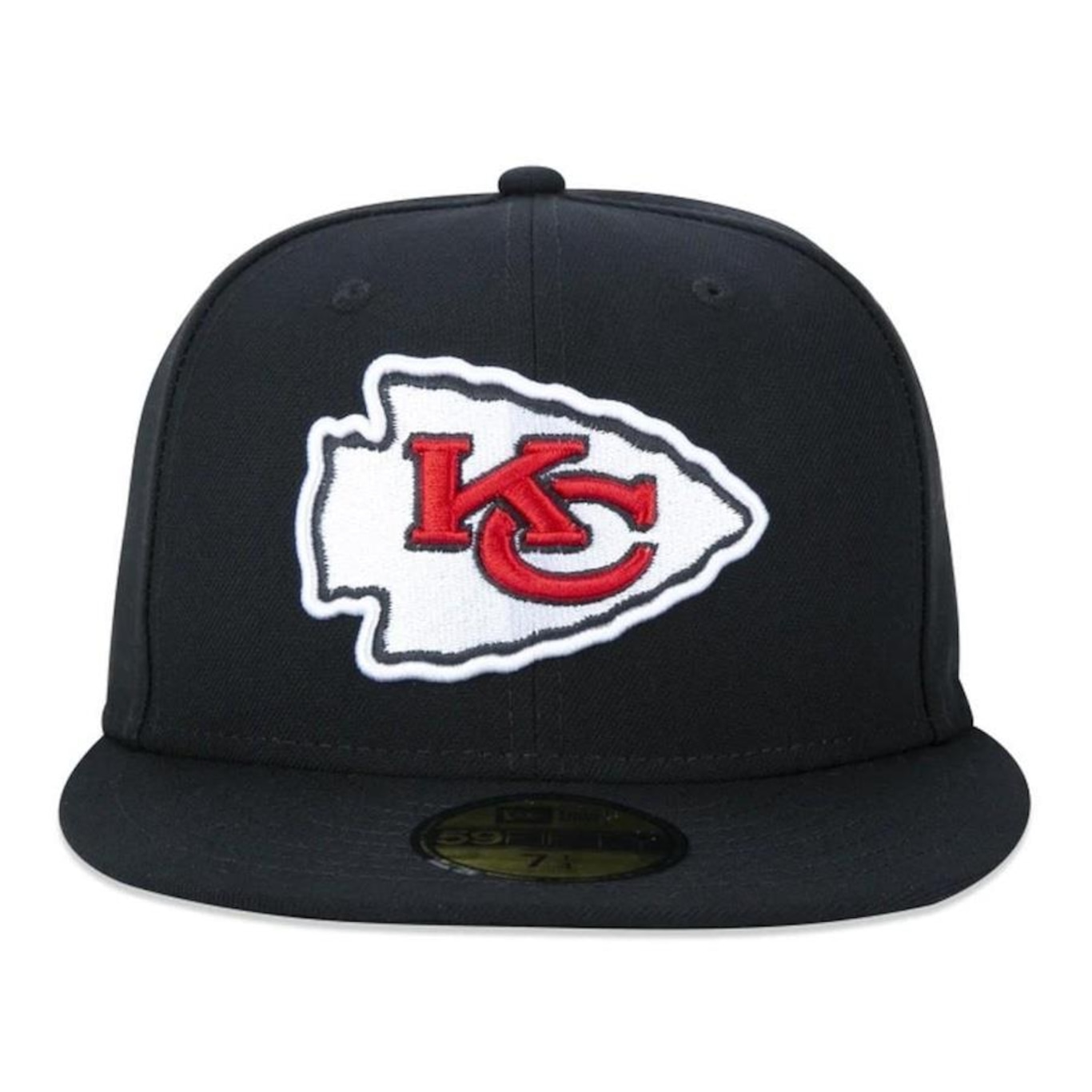 Boné Aba Reta New Era 5950 Kansas City Chiefs NFL - Fechado - Adulto - Foto 3