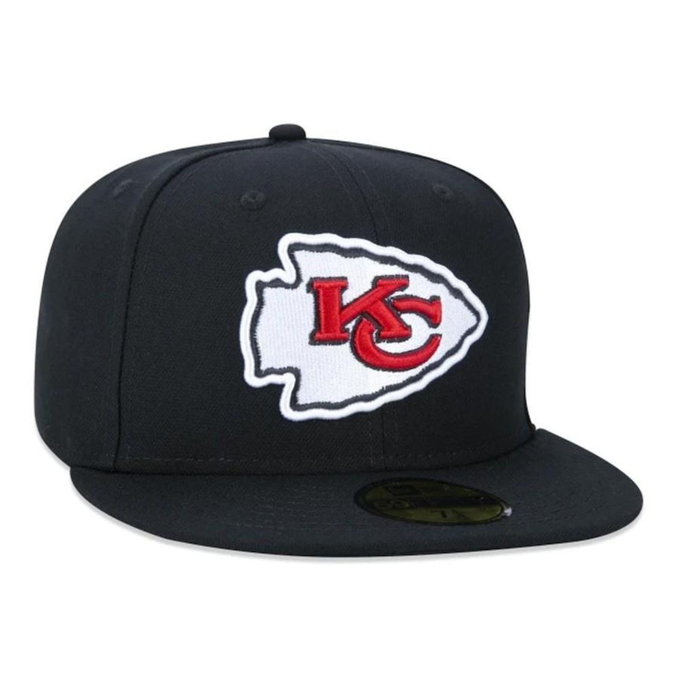 Boné Aba Reta New Era 5950 Kansas City Chiefs NFL - Fechado - Adulto - Foto 4