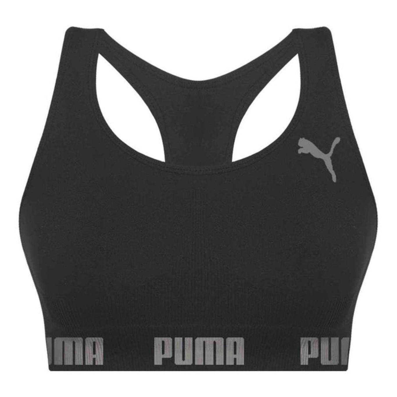 Kit Top Fitness Puma Nadador sem Costura - Feminino - 4 unidades - Foto 2