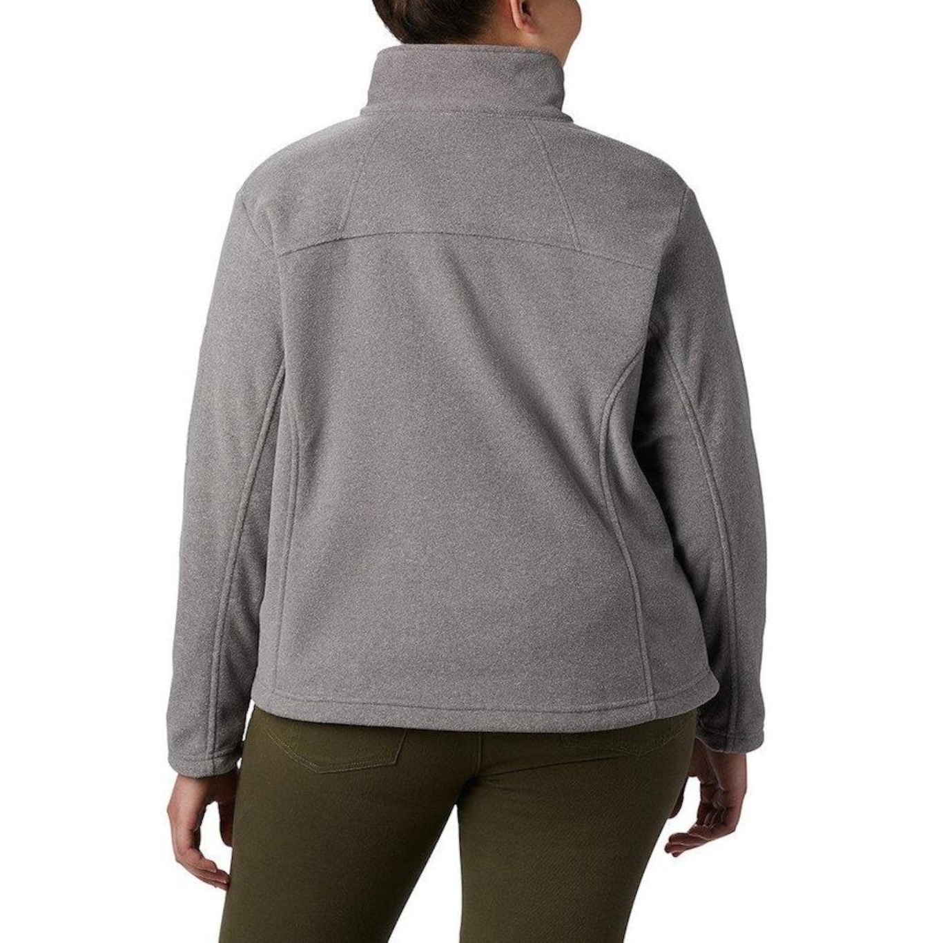 Jaqueta Fleece Feminina Columbia Fast Trek II Full Zip Plus Size - Feminino - Foto 3