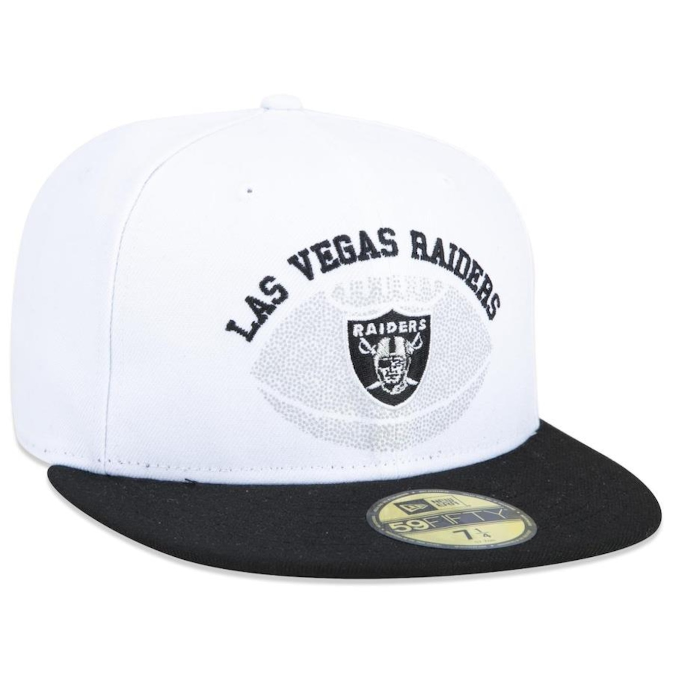 Boné Aba Reta New Era 59Fifty Nfl Las Vegas Raiders Core - Fitted - Adulto - Foto 3