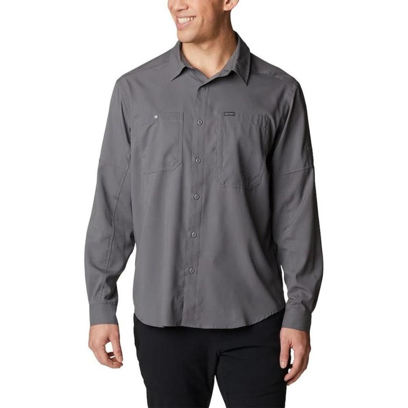 Camisa Columbia Silver Ridge II Utility Lite - Masculina - Foto 1