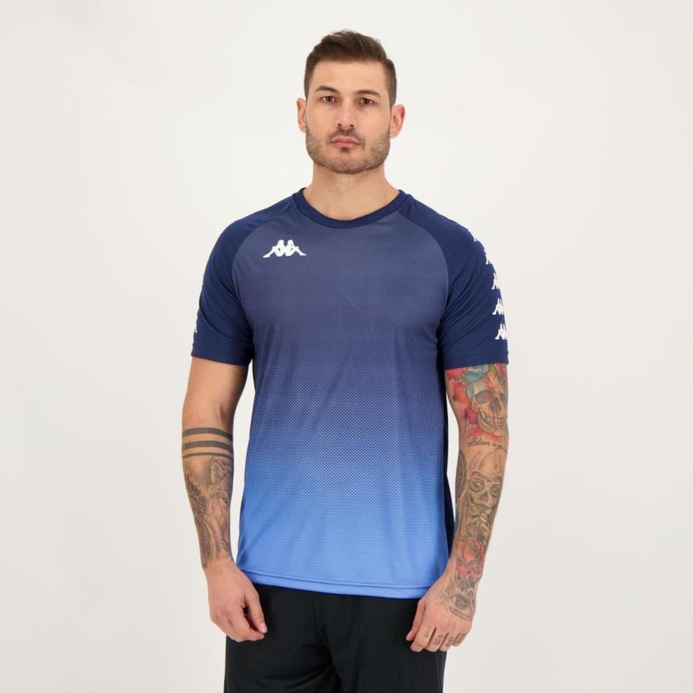 Camisa Kappa Sport Carrell - Masculina - Foto 2