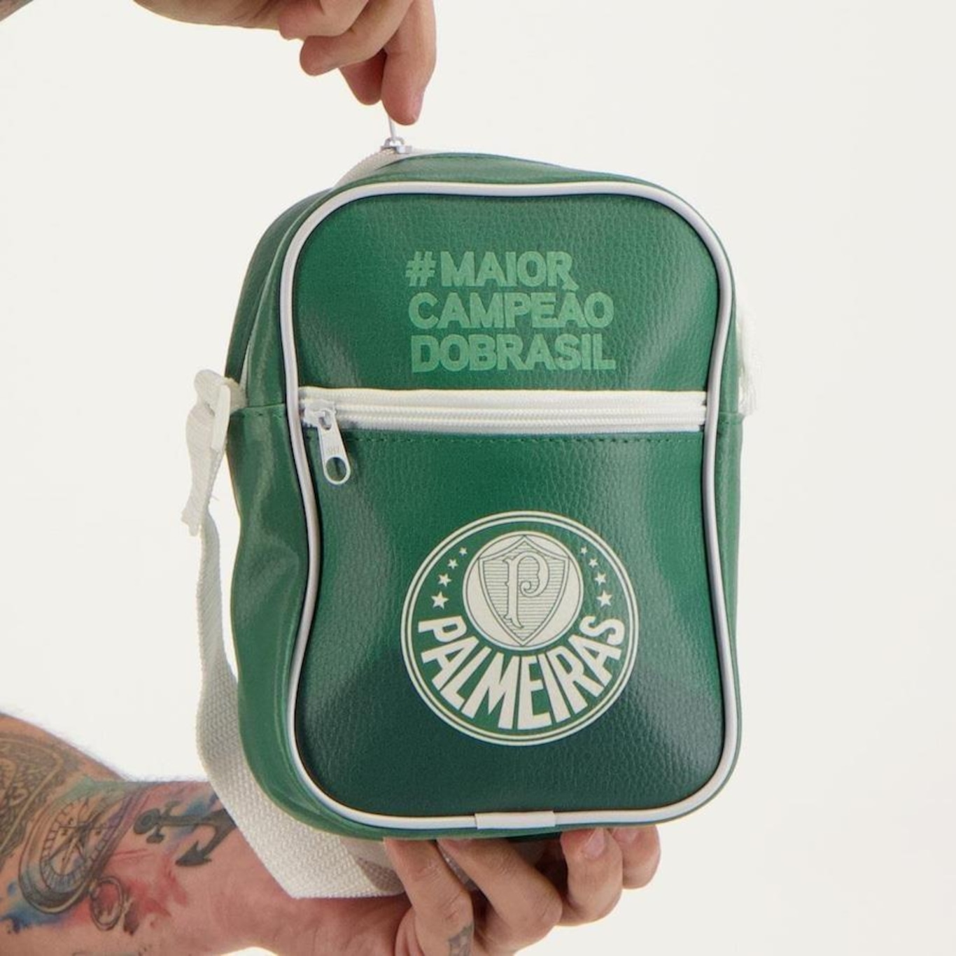 Shoulder Bag do Palmeiras Futfanatics Maior Campeão do Brasil - Foto 1