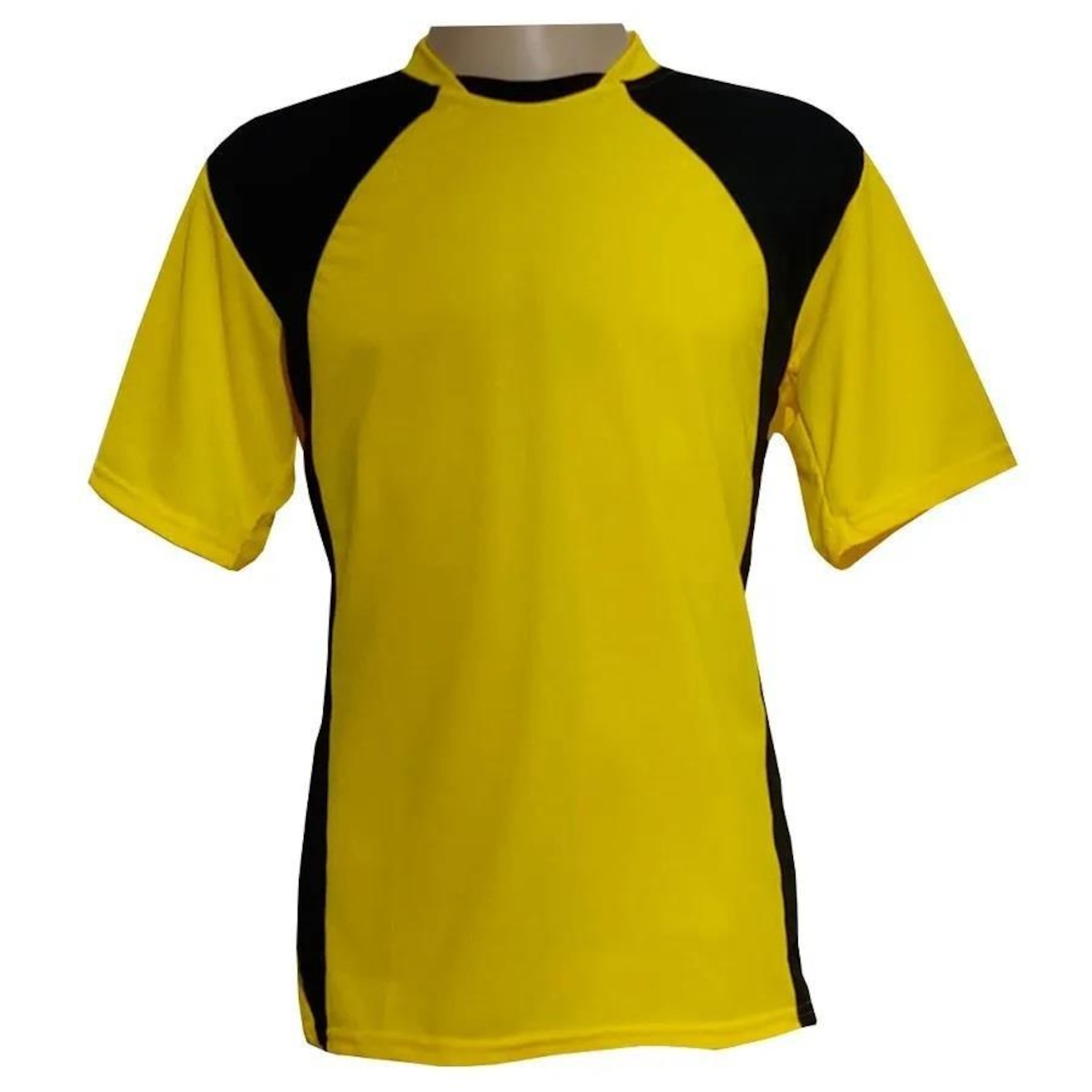 Jogo de Camisa TRB 20 de Linha e 1 Goleiro Amarelo/Preto - Foto 2