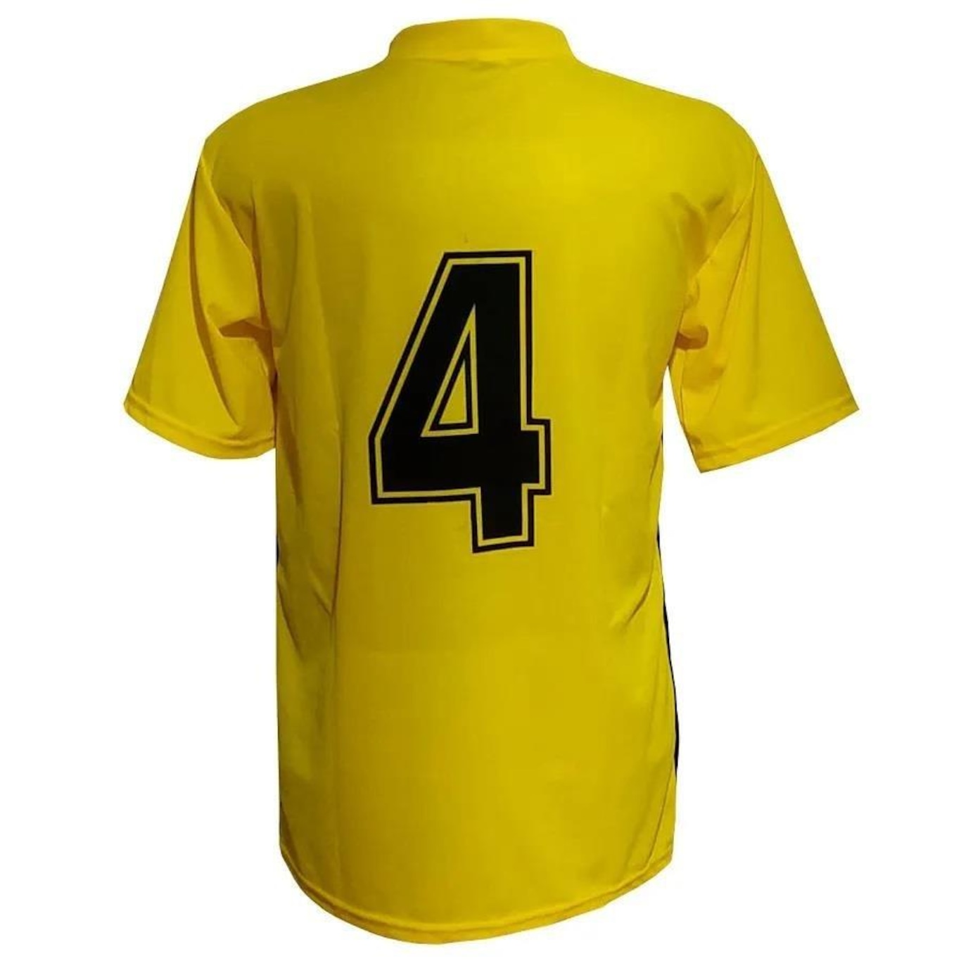 Jogo de Camisa TRB 20 de Linha e 1 Goleiro Amarelo/Preto - Foto 3