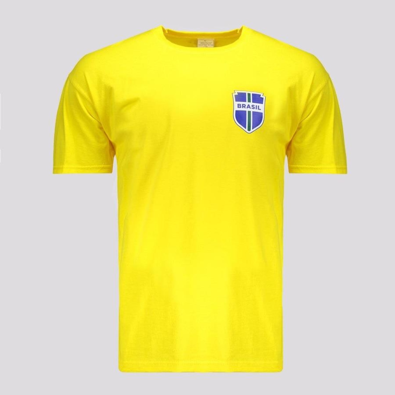 Camiseta Futfanatics Brasil Escudo - Masculina