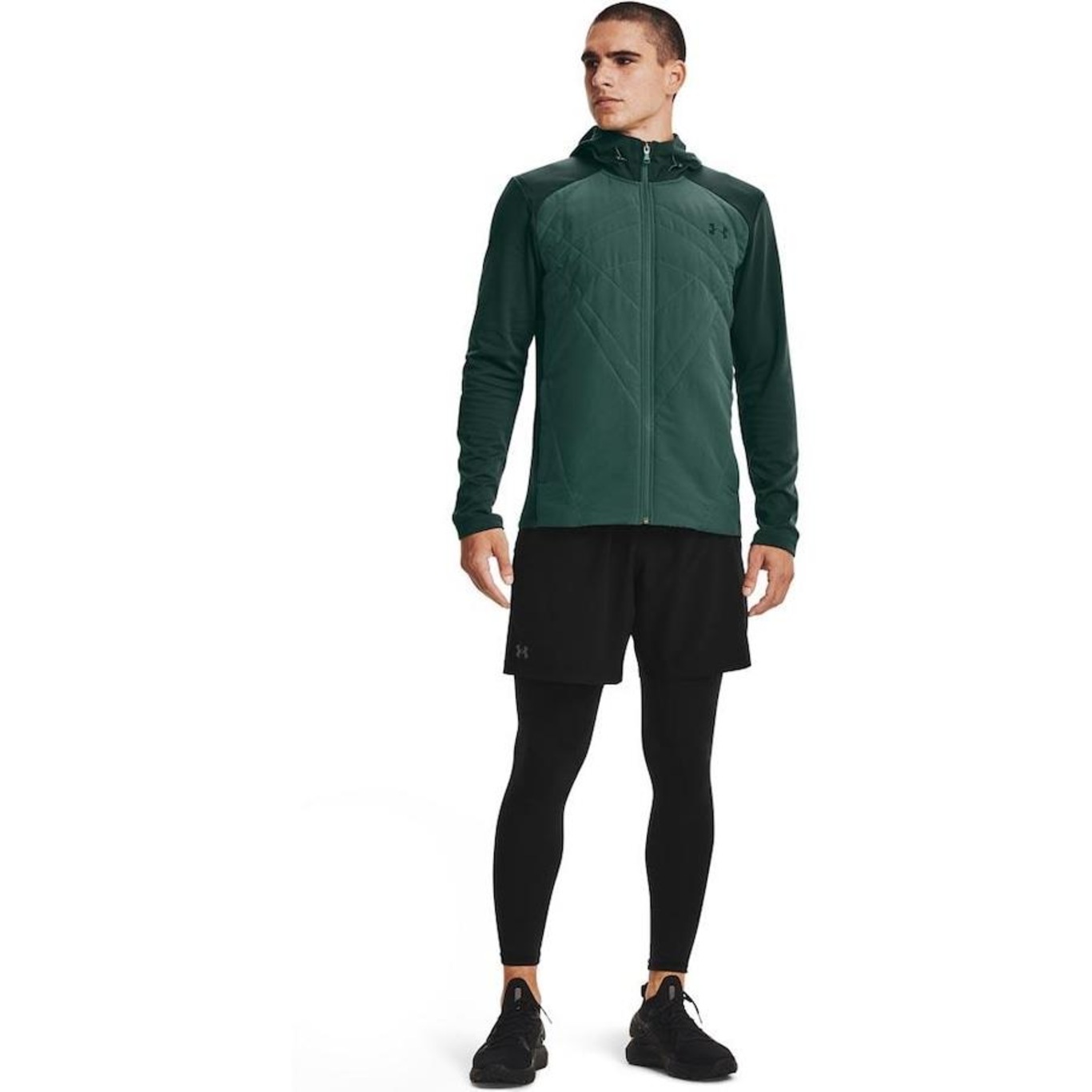 Jaqueta com Capuz Under Armour Sprint Hybrid - Masculina - Foto 3