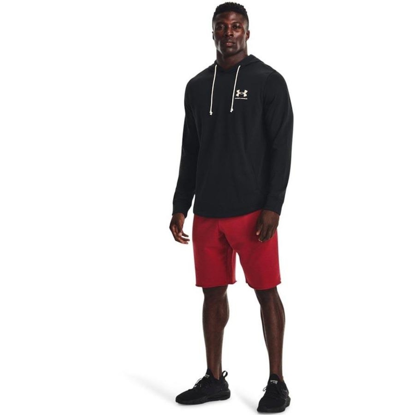 Blusão de Moletom com Capuz Under Armour Rival Terry - Masculino - Foto 3