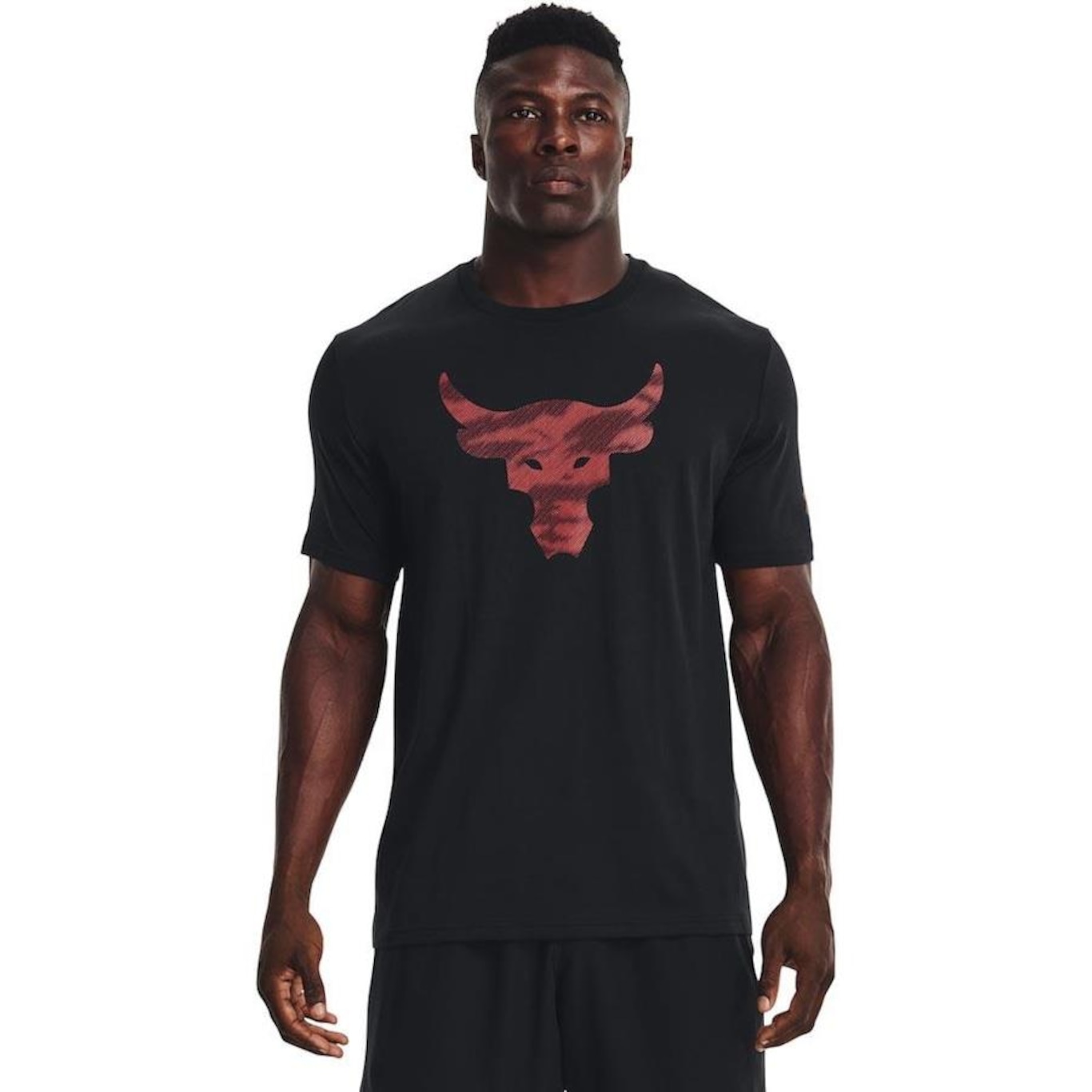 Camiseta Under Armour Manga Curta Project Rock Brah - Masculina - Foto 1