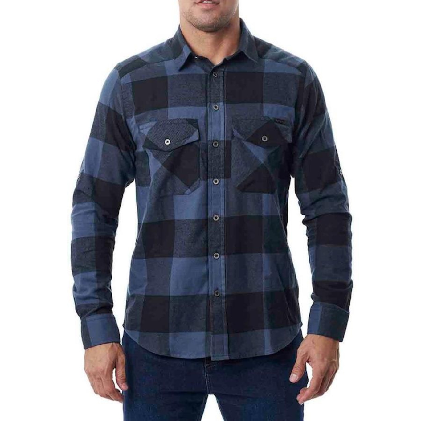 Camiseta Invictus Lumberjack Flanela - Masculina - Foto 1