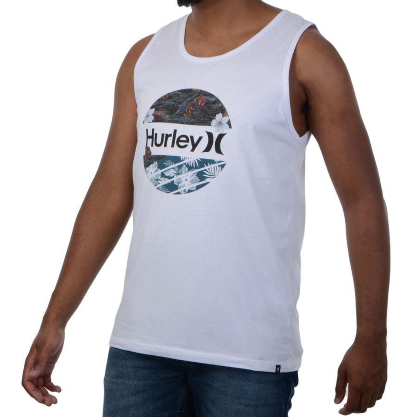 Camiseta Regata Hurley Garden - Masculina - Foto 2