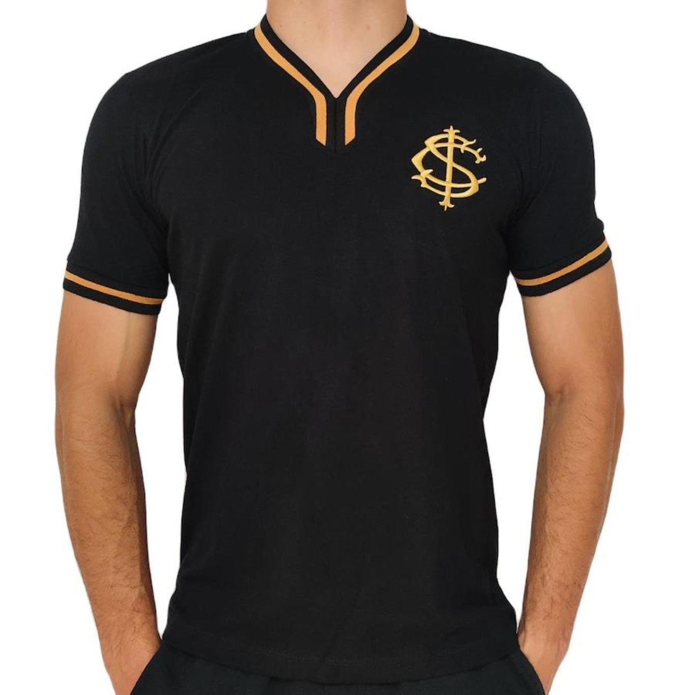 Camisa Internacional Gold Edição Limitada Masculina