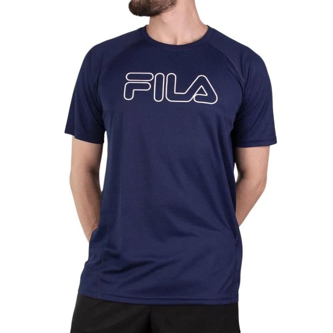 Camiseta Fila Grid - Masculina - Foto 1