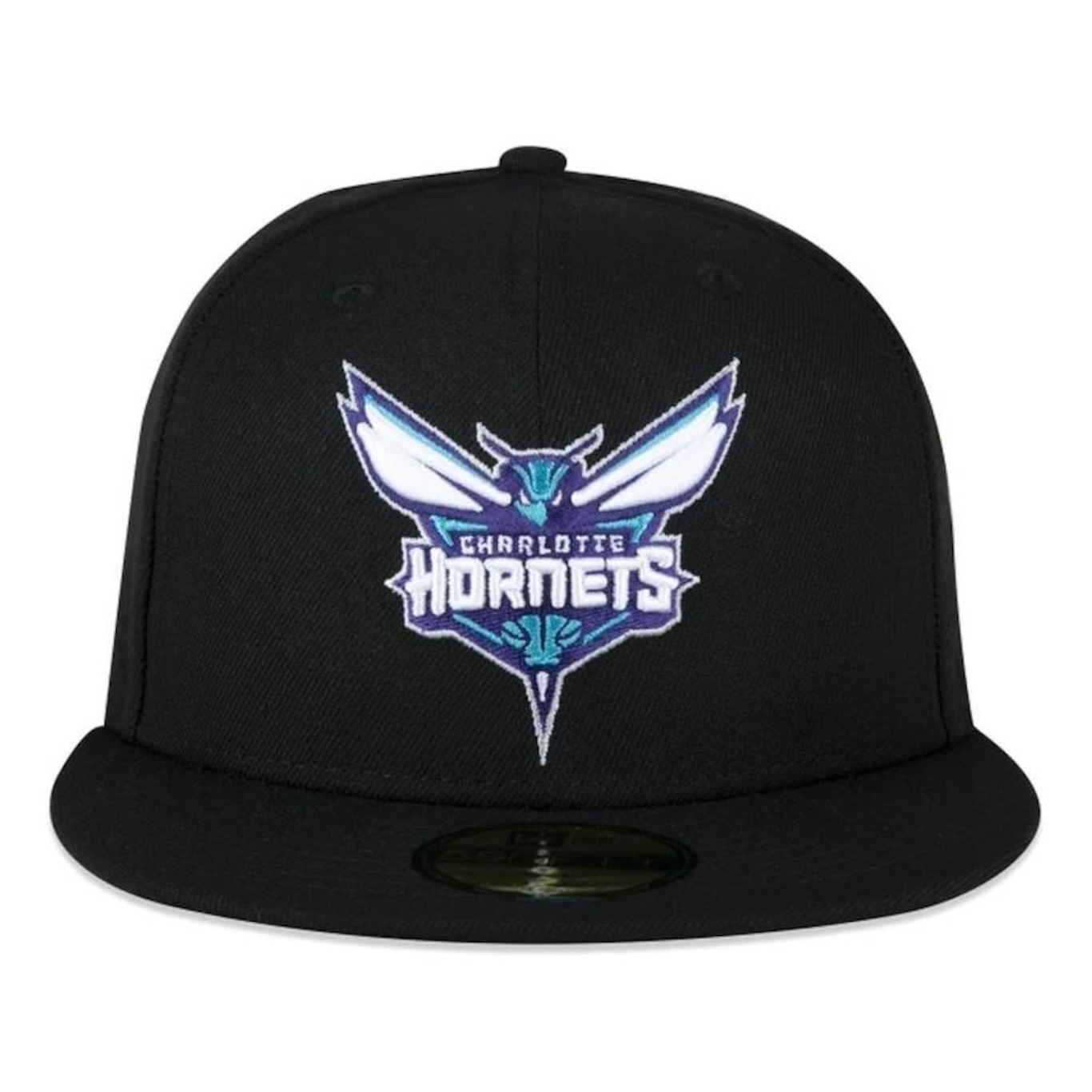 Boné Aba Reta New Era Charlotte Hornets 5950 NBA - Fechado - Adulto - Foto 3