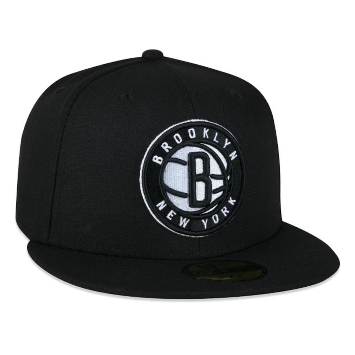 Boné Aba Reta New Era Brooklyn Nets 5950 NBA - Fechado - Adulto - Foto 4