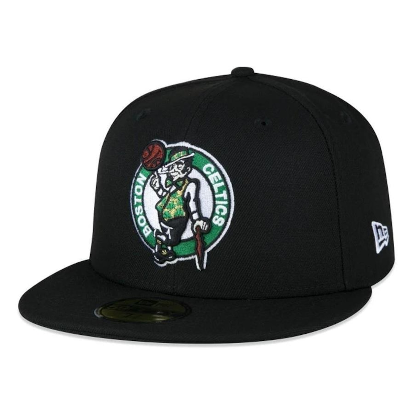 Boné Aba Reta New Era Boston Celtics 5950 NBA - Fechado - Adulto - Foto 1