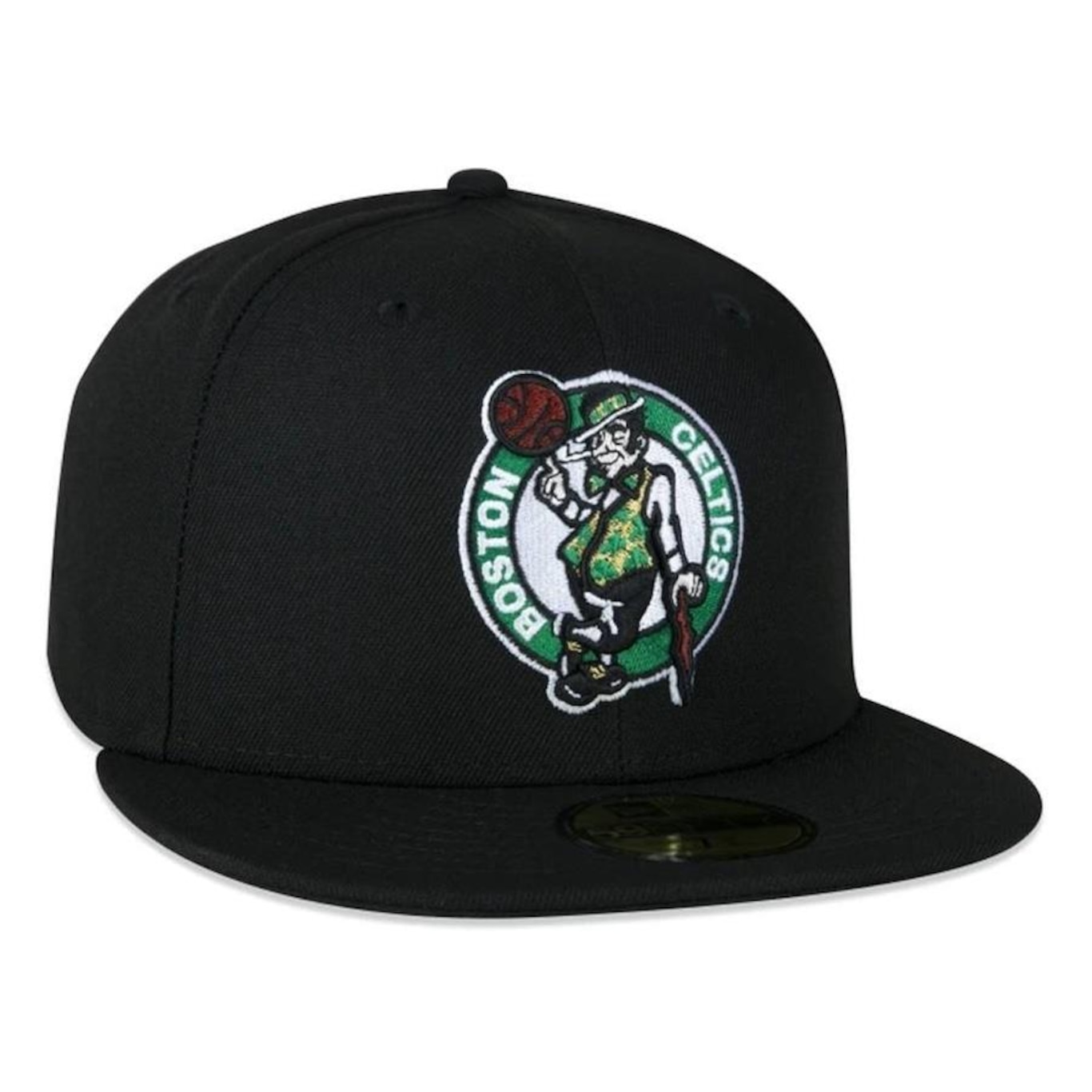 Boné Aba Reta New Era Boston Celtics 5950 NBA - Fechado - Adulto - Foto 4