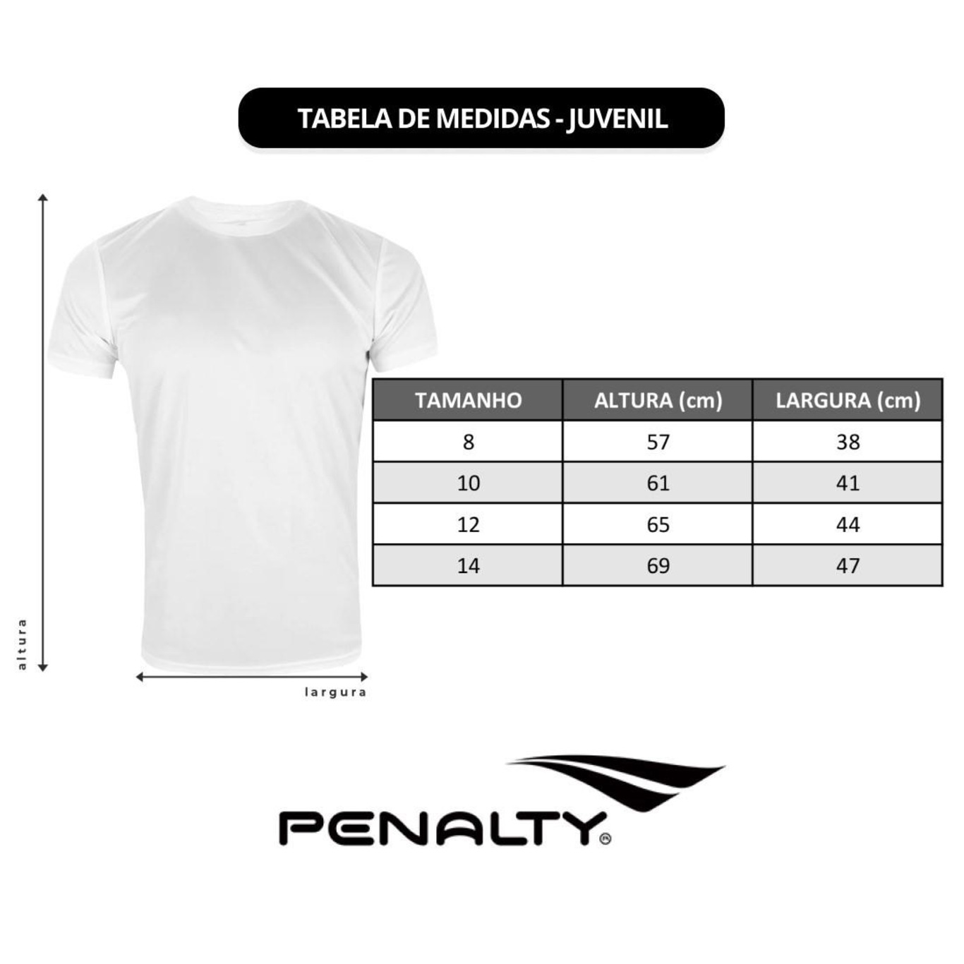 Kit Penalty Camisa Penalty X + Calção - Infantil - Foto 4