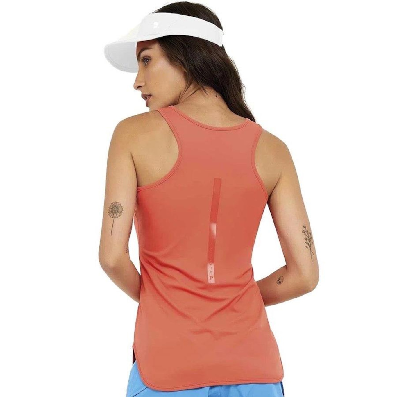 Camiseta Regata Alto Giro Skin Fit - Feminina - Foto 2