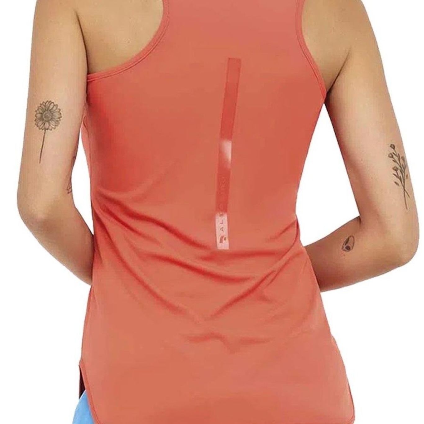 Camiseta Regata Alto Giro Skin Fit - Feminina - Foto 4