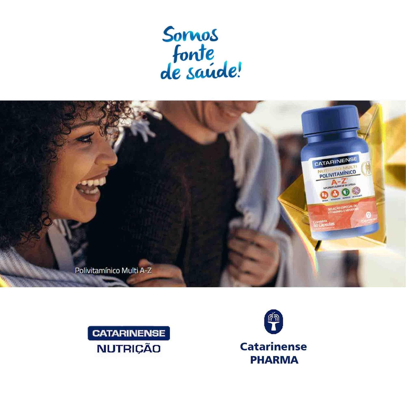 Polivitamínico A-Z Catarinense Pharma - 60 cps - Foto 2