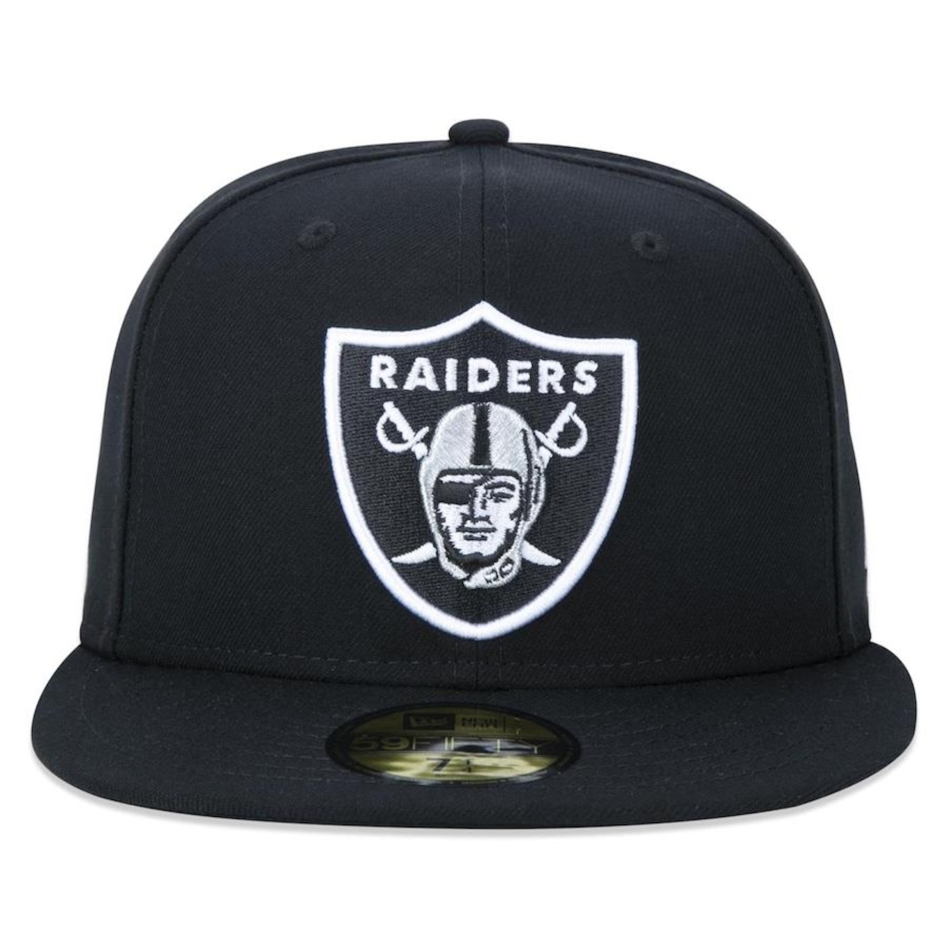 Boné Aba Reta New Era 59Fifty NFL Las Vegas Raiders - Fechado - Adulto - Foto 2