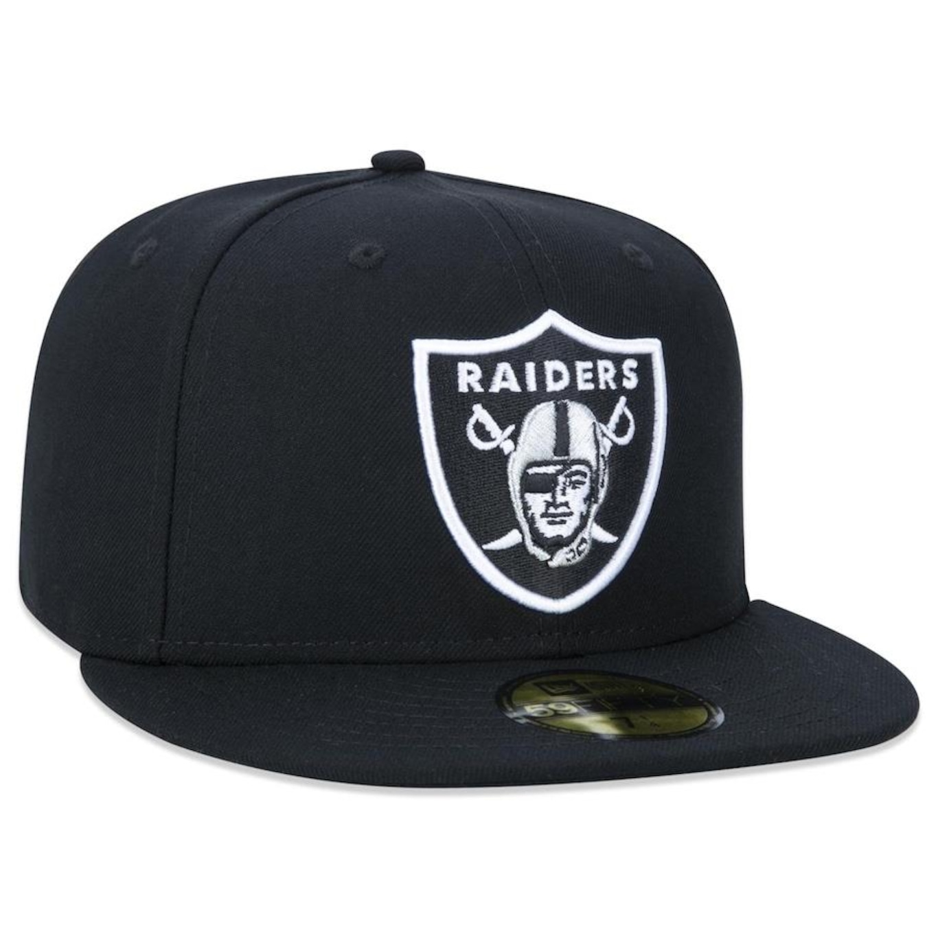 Boné Aba Reta New Era 59Fifty NFL Las Vegas Raiders - Fechado - Adulto - Foto 3