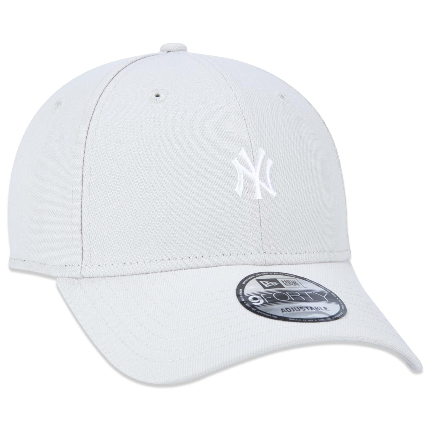 Boné Aba Curva New Era 9Forty MLB New York Yankees Mini Logo - Snapback - Adulto - Foto 3