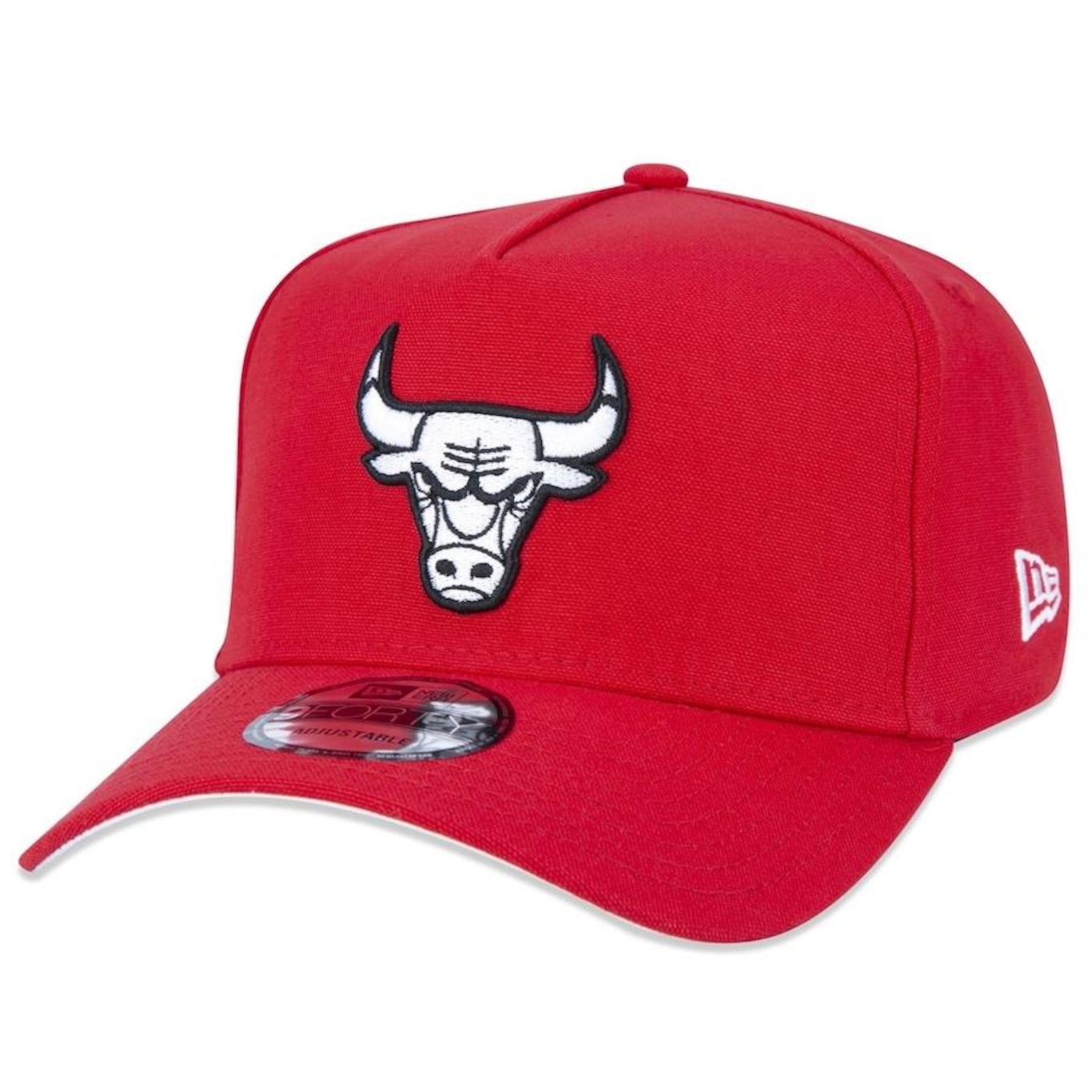 Boné Aba Curva New Era 9Forty A-Frame NBA Chicago Bulls - Snapback - Adulto - Foto 1