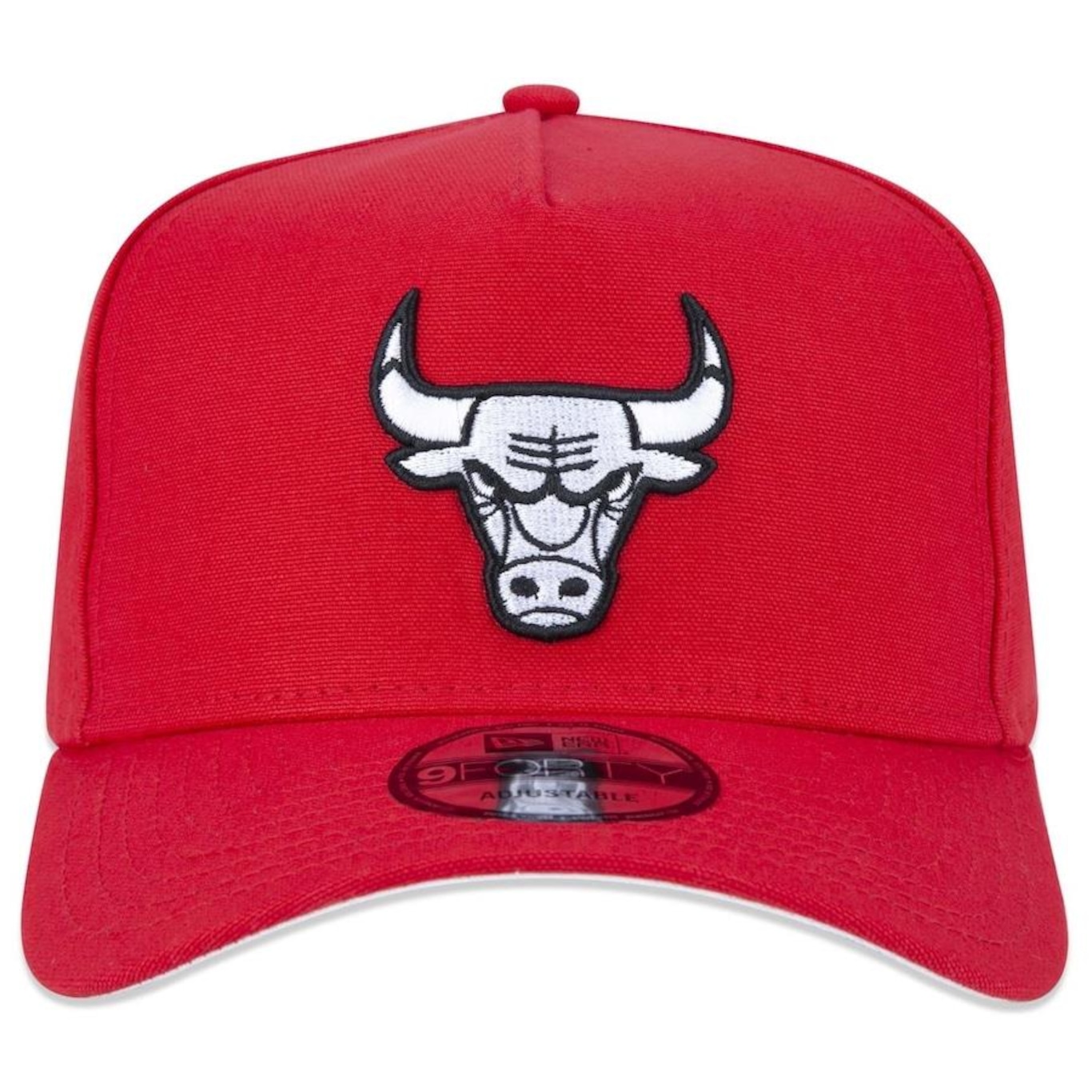 Boné Aba Curva New Era 9Forty A-Frame NBA Chicago Bulls - Snapback - Adulto - Foto 2