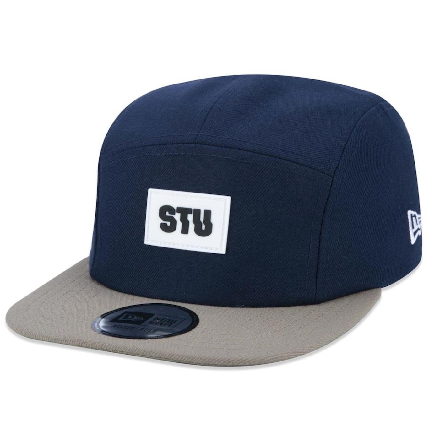 Boné Aba Reta New Era Camper Stu Skate Total Urbe - Strapback - Adulto - Foto 1