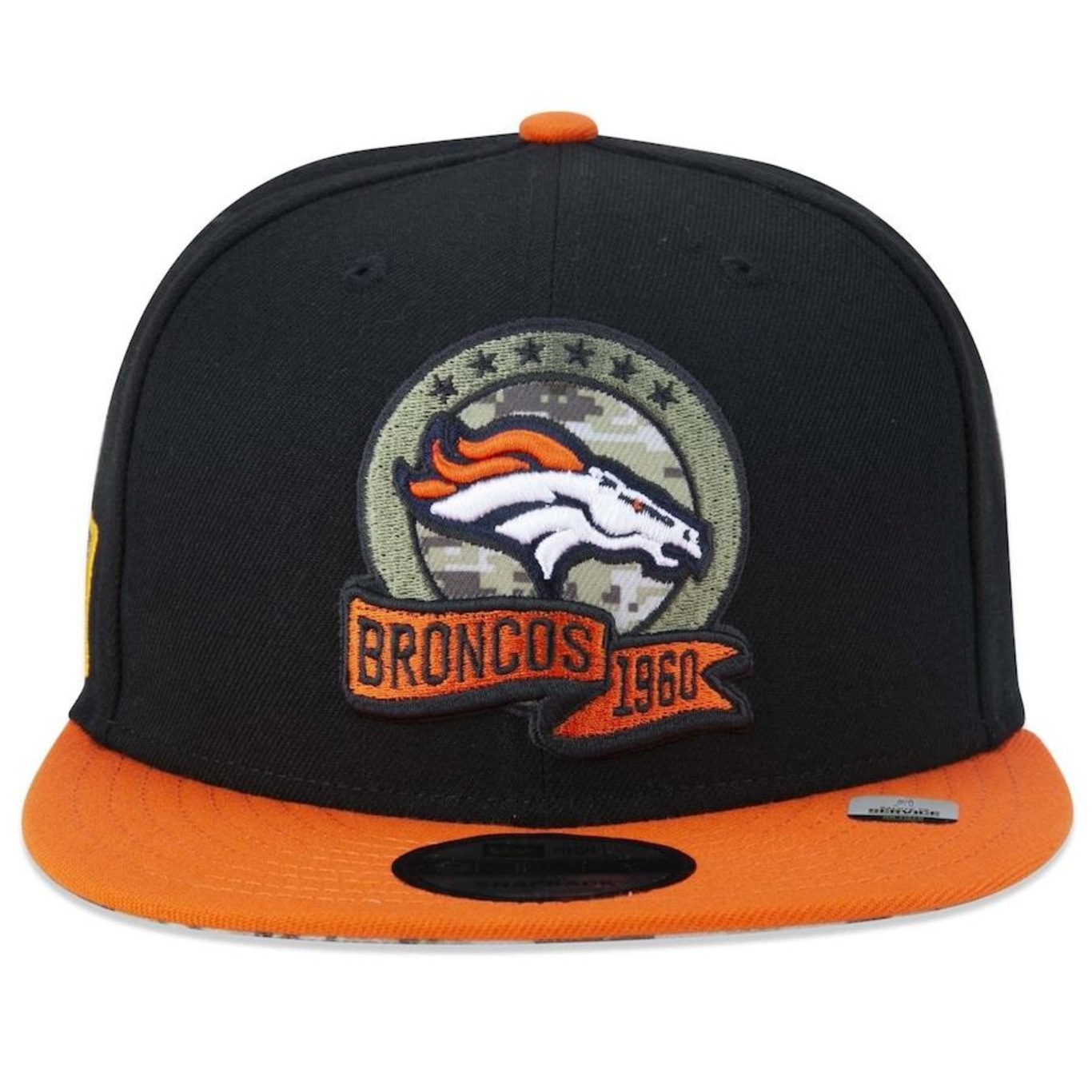 Boné Aba Reta New Era 9Fifty Denver Broncos Salute To Service 2022 - Snapback - Adulto - Foto 2