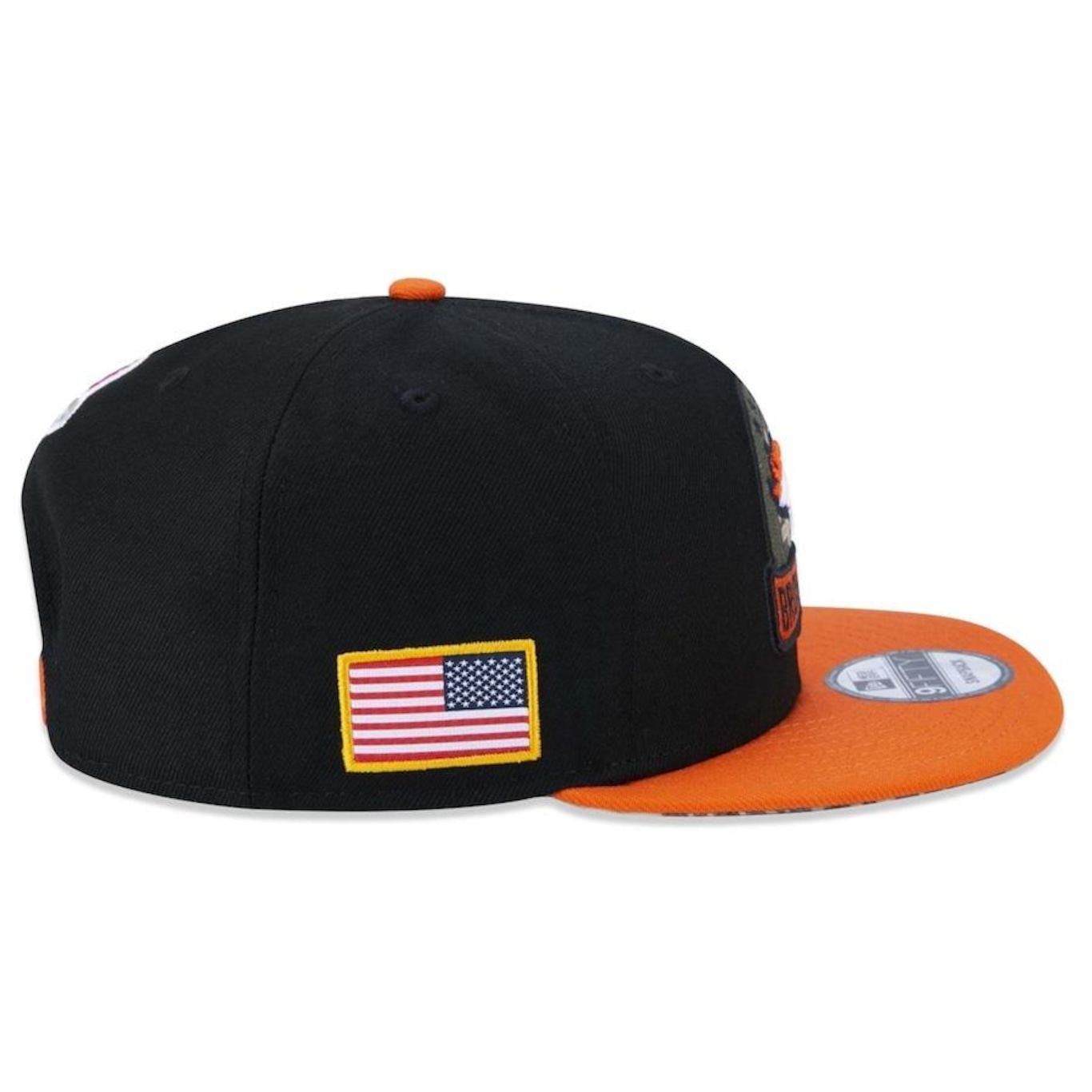 Boné Aba Reta New Era 9Fifty Denver Broncos Salute To Service 2022 - Snapback - Adulto - Foto 6