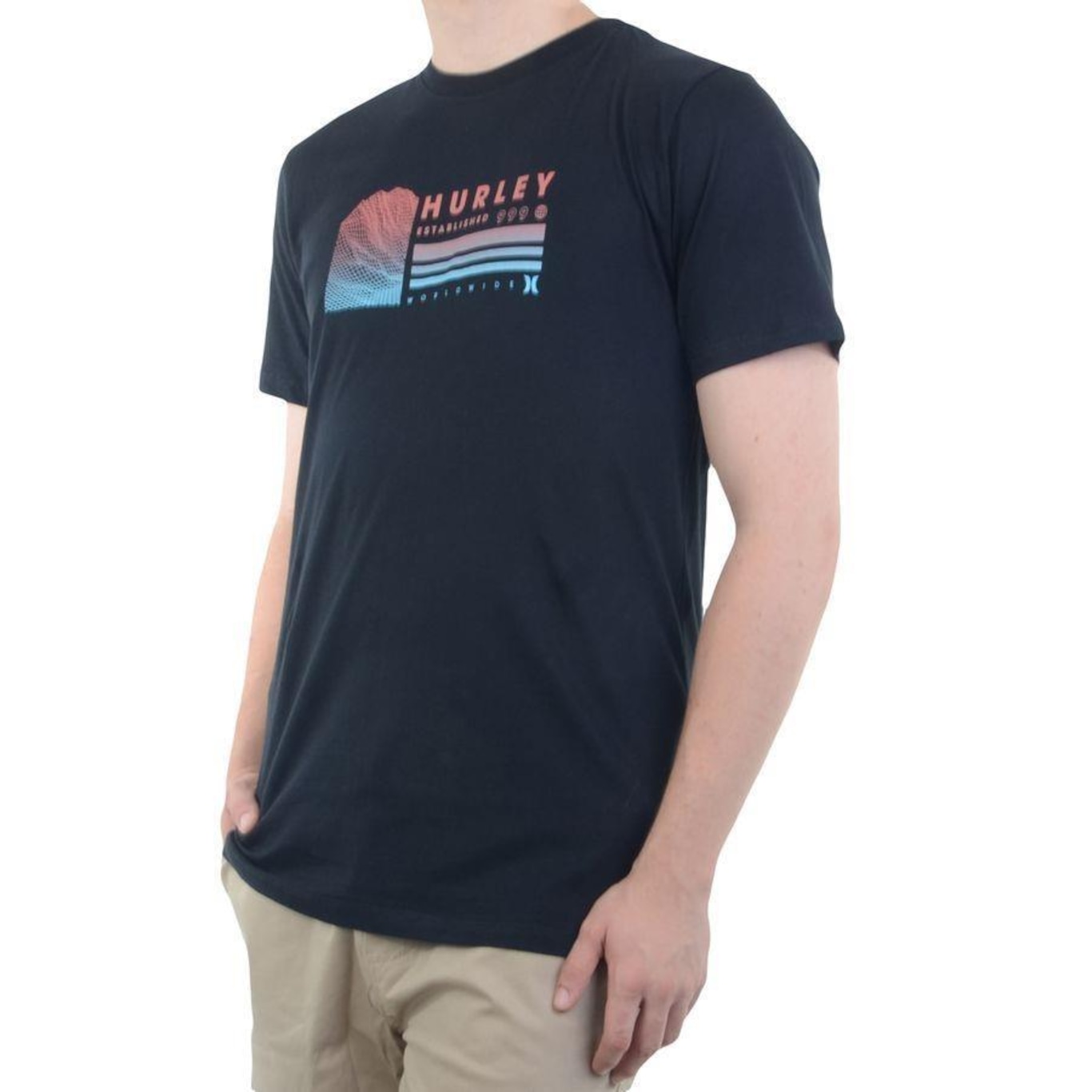 Camiseta Hurley Spectro - Masculina - Foto 1