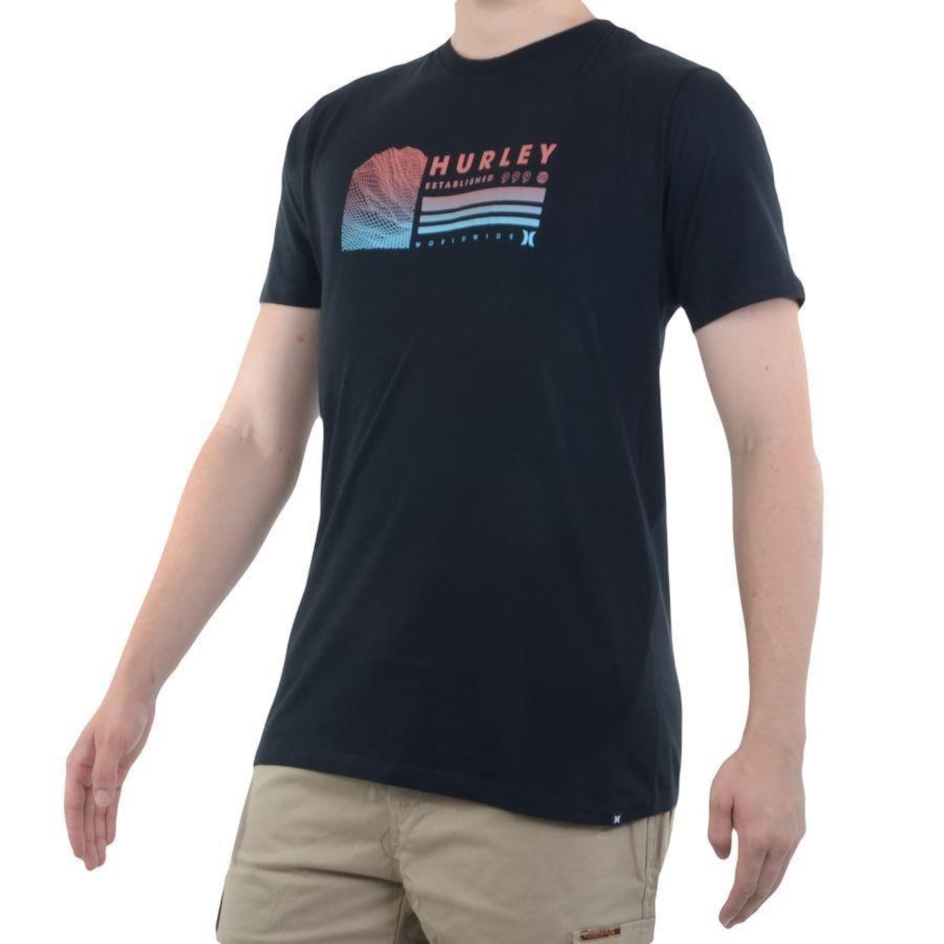 Camiseta Hurley Spectro - Masculina - Foto 3