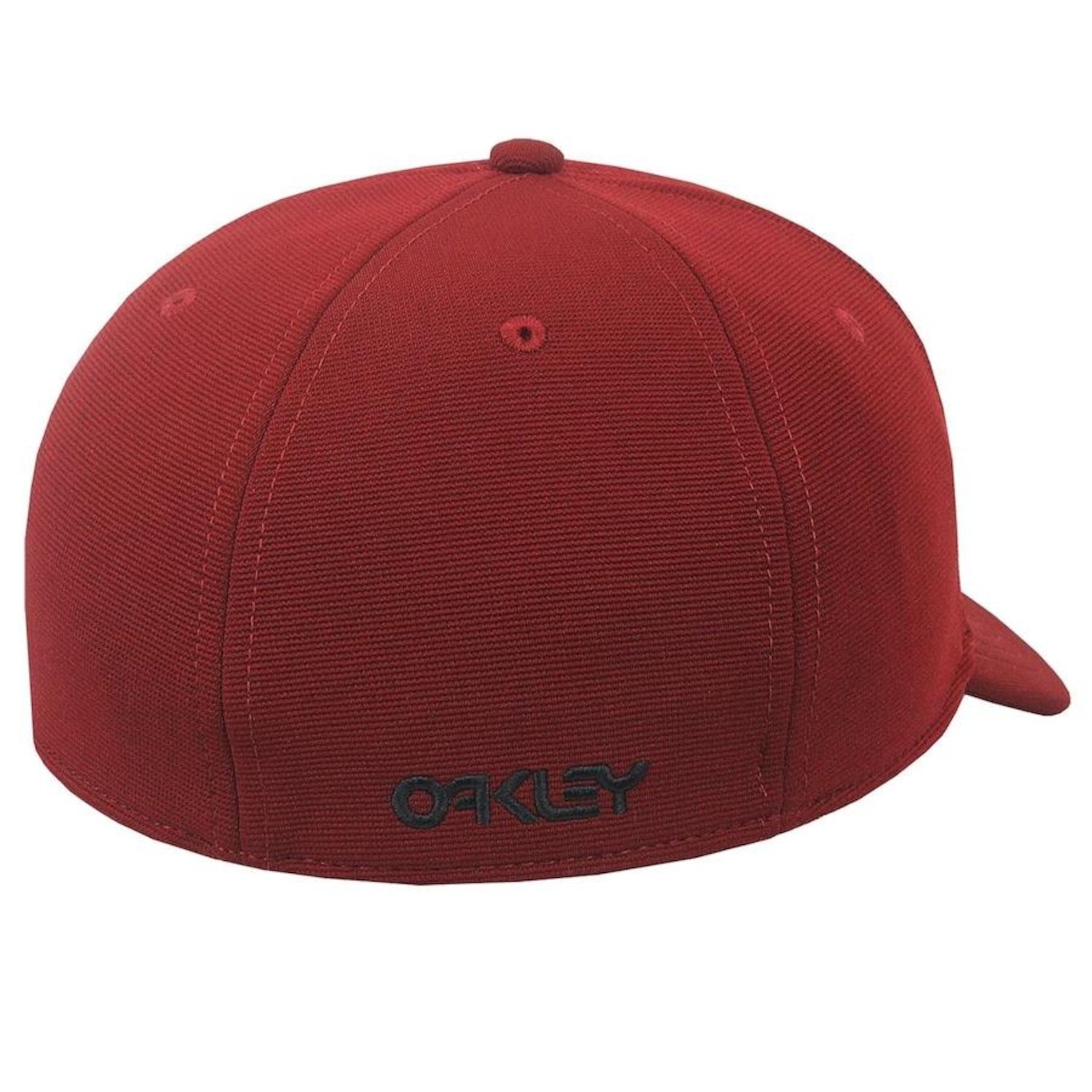 Boné Aba Curva Oakley 6 Panel Stretch Metallic Hat Iron - Fechado - Adulto - Foto 3