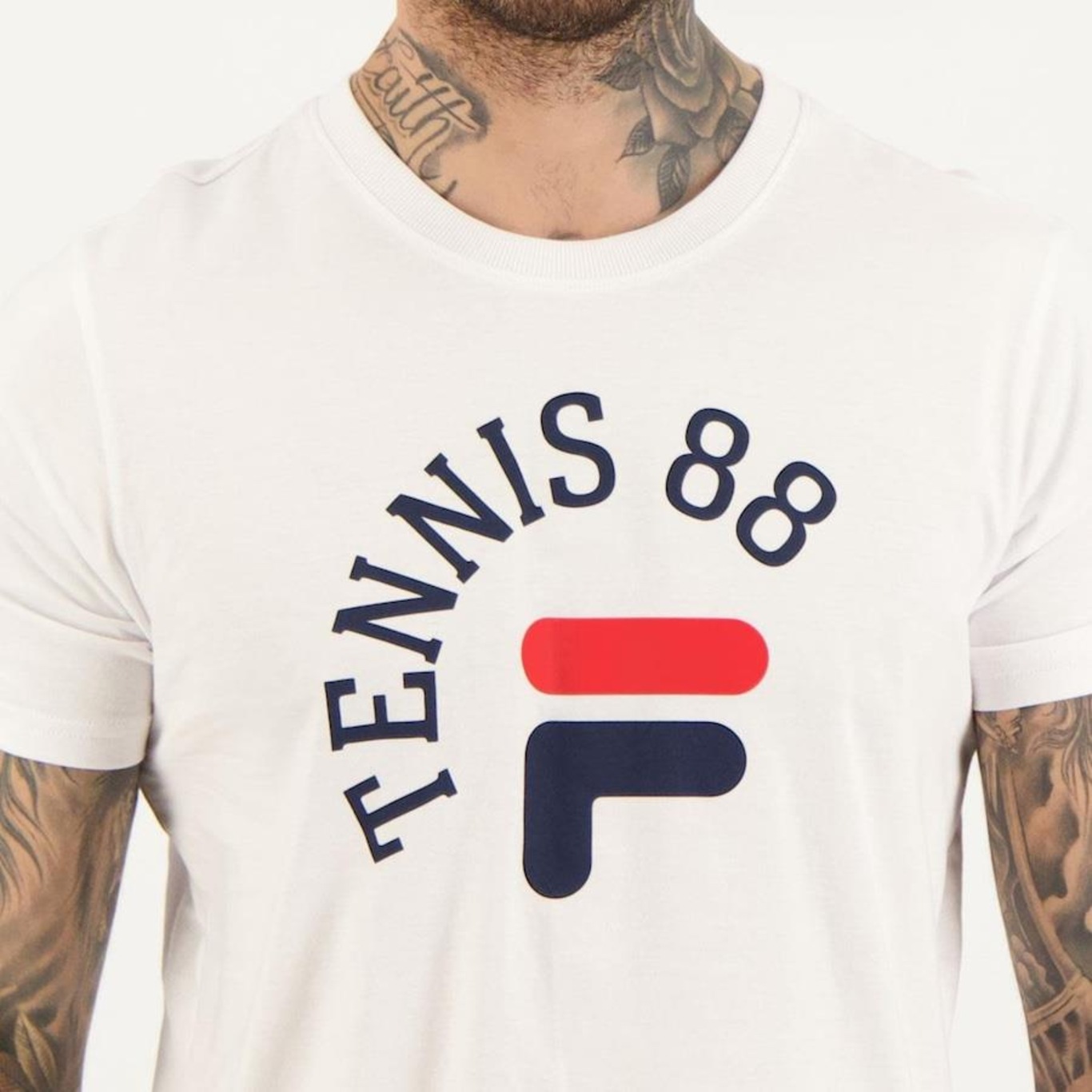 Camiseta Fila Tennis 88 - Masculina - Foto 4