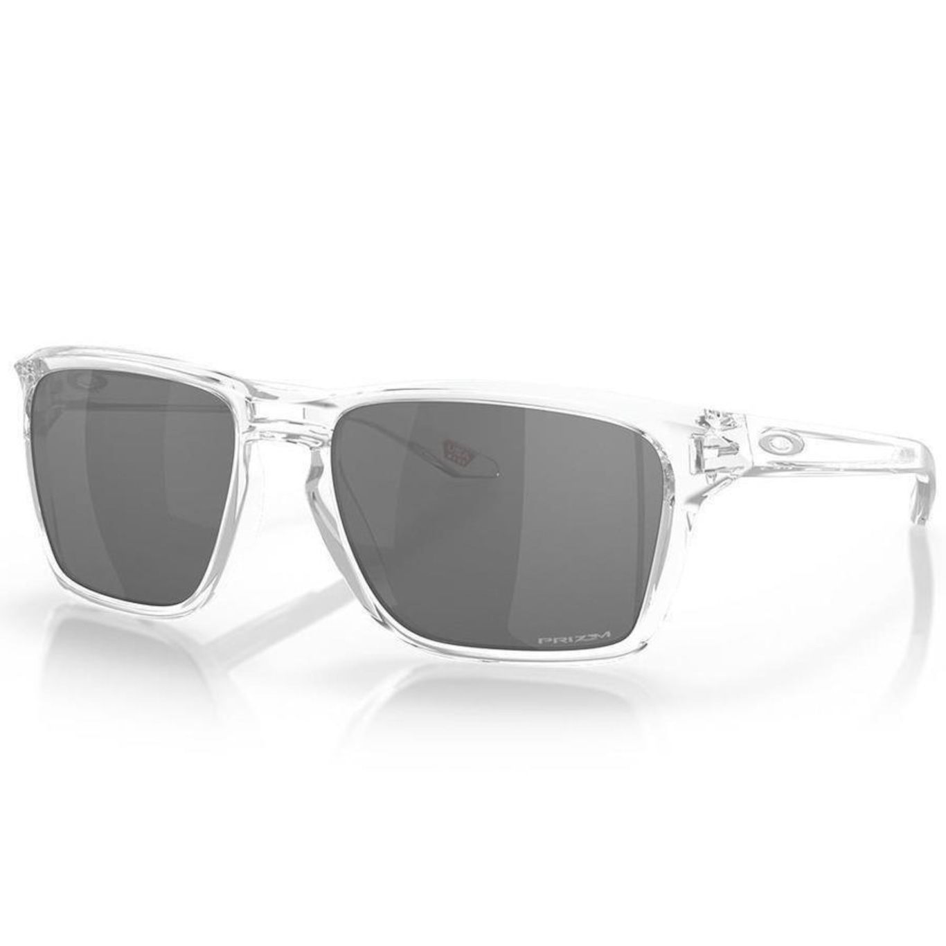 Óculos de Sol Oakley Sylas Polished Clear Prizm - Unissex - Foto 1