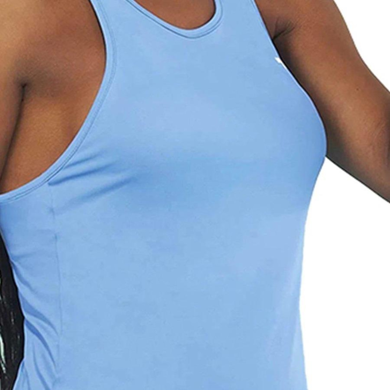 Camiseta Regata Alto Giro Skin Fit - Feminina - Foto 3