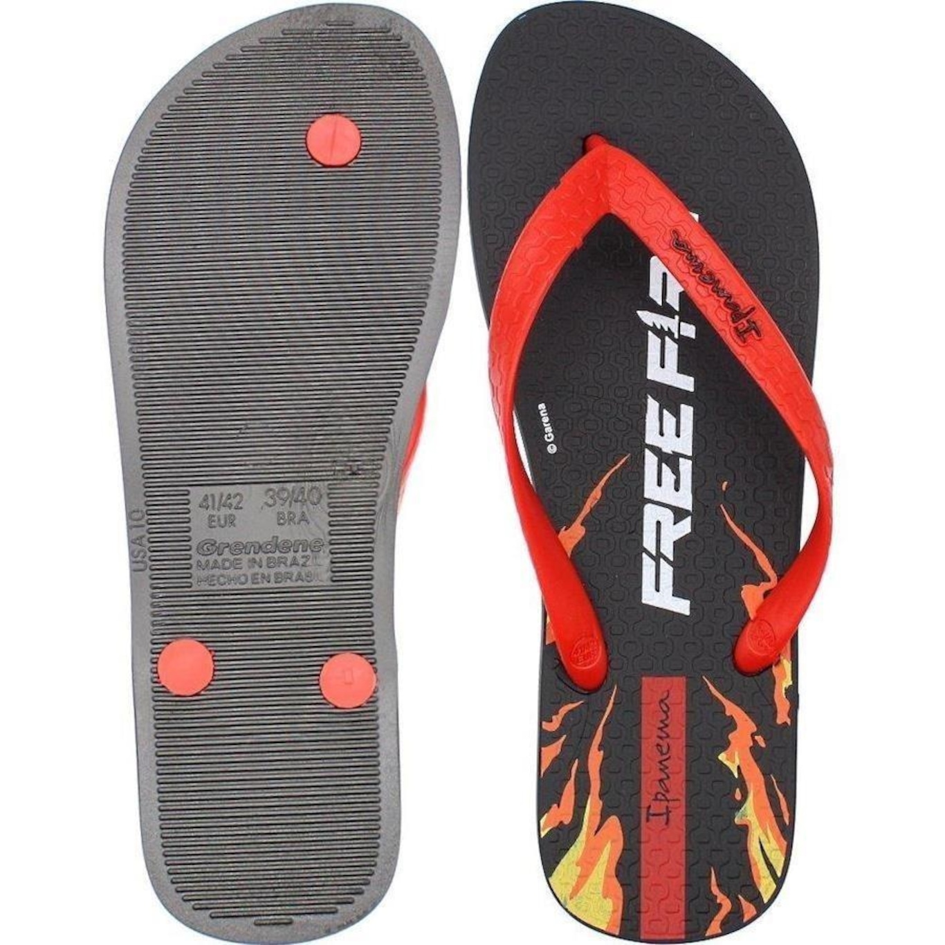 Chinelo Ipanema Free Fire - Masculino