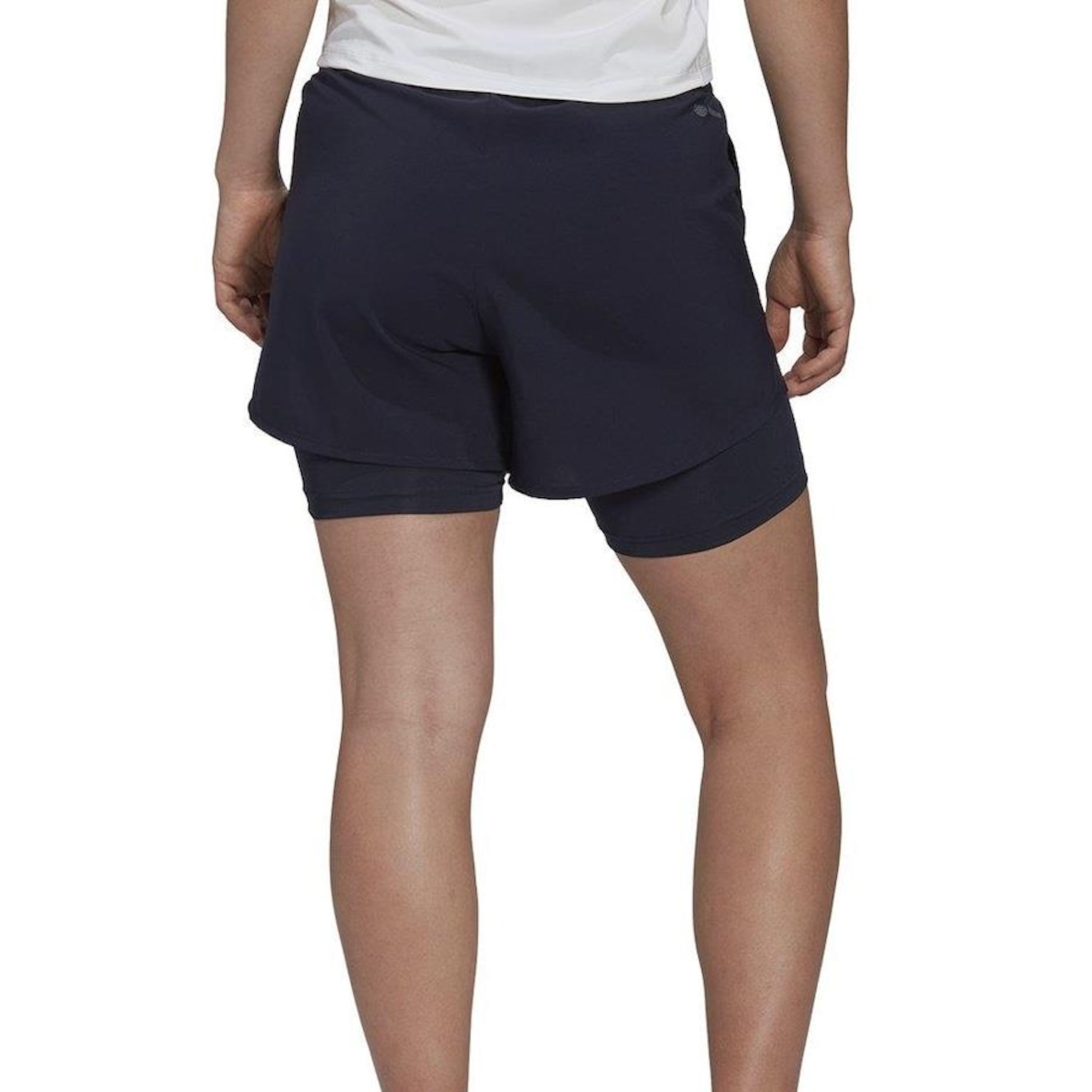 Shorts adidas Dois em Um - Feminino - Foto 2