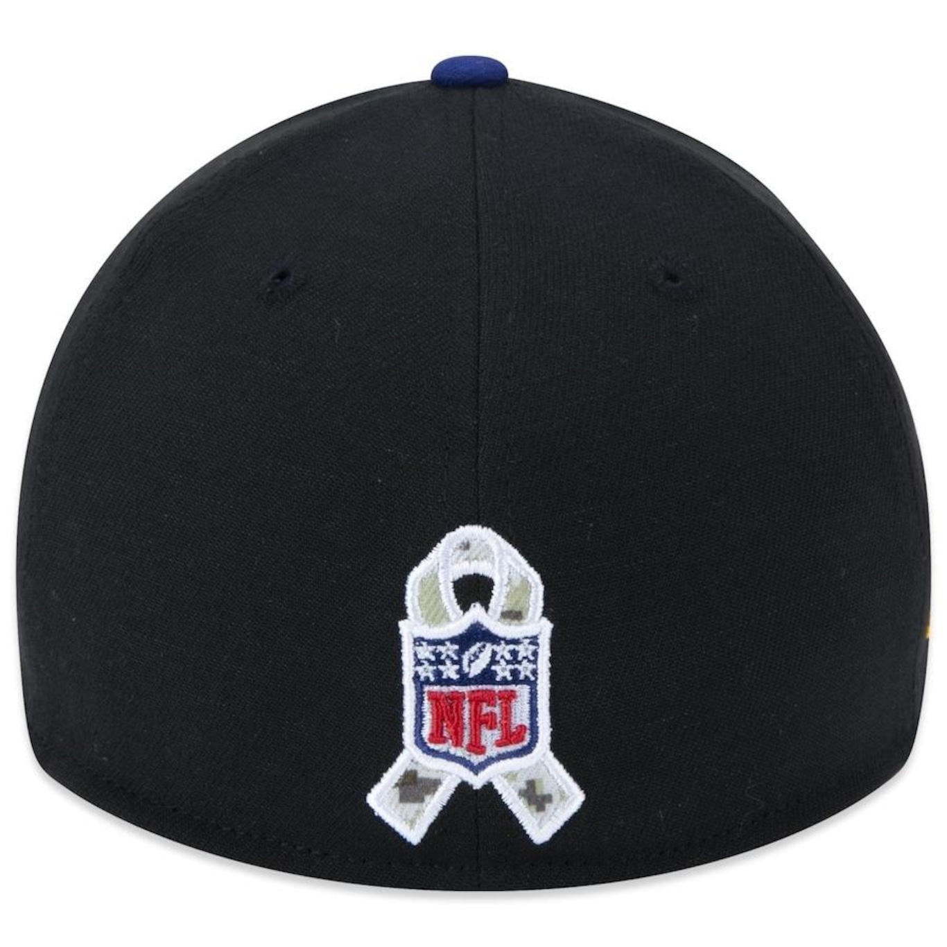 Boné Aba Curva New Era 39Thirty Nfl Shield Salute To Service 2022 - Stretch Fit - Masculino - Foto 4