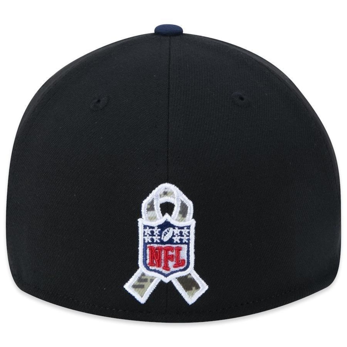 Boné Aba Curva New Era 39Thirty New England Patriots Salute To Service 2022 - Stretch Fit - Masculino - Foto 4