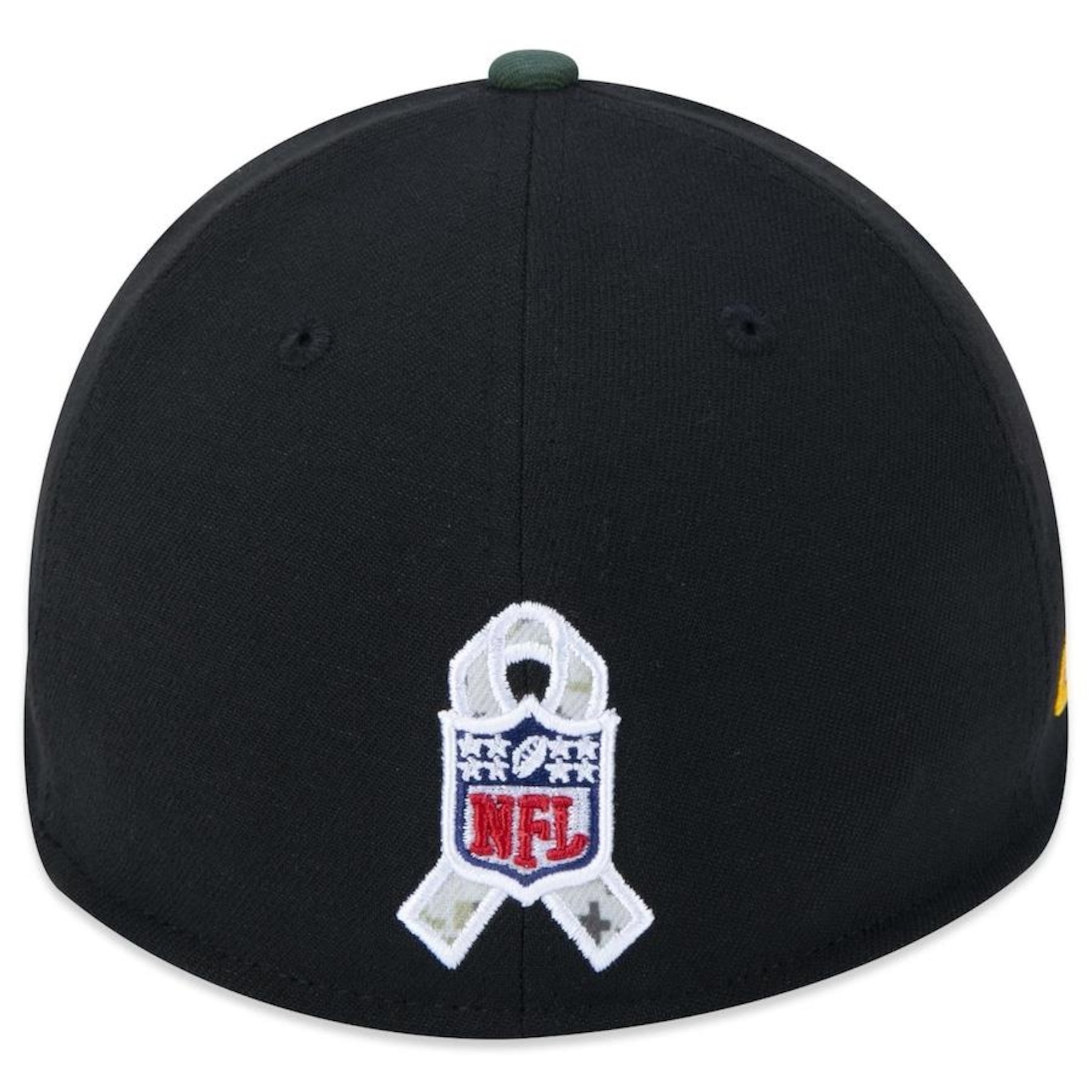 Boné Aba Curva New Era 39Thirty Green Bay Packers Salute To Service 2022 - Stretch Fit - Masculino - Foto 4