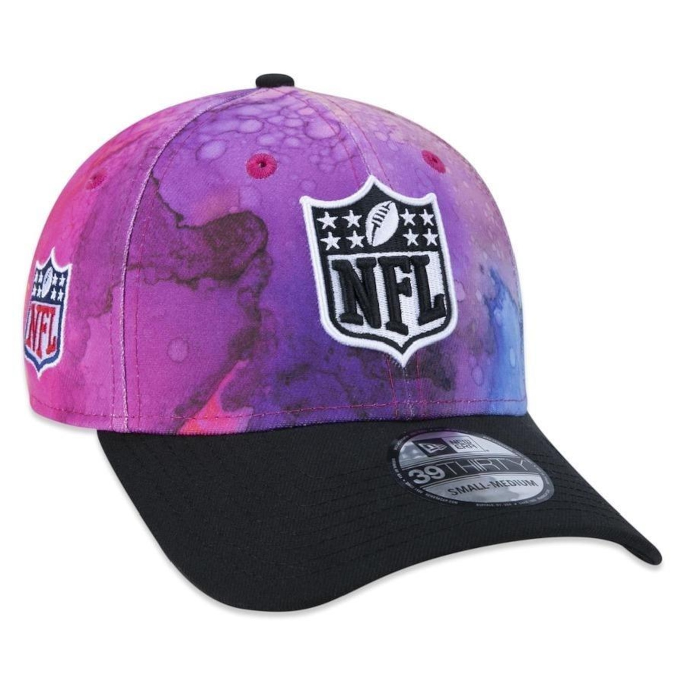 Boné Aba Curva New Era 39Thirty Nfl Shield Crucial Catch 2022 - Stretch Fit - Masculino - Foto 1