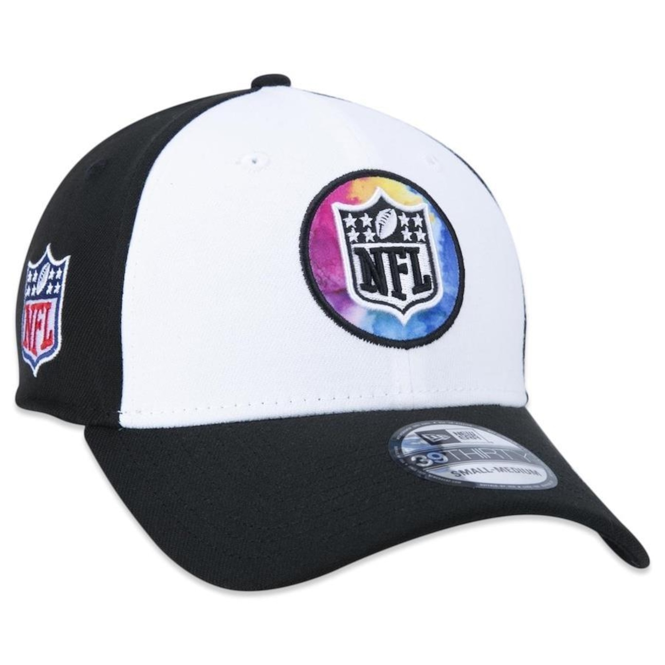 Boné Aba Curva New Era 39Thirty Nfl Shield Crucial Catch 2022 - Stretch Fit - Masculino - Foto 1