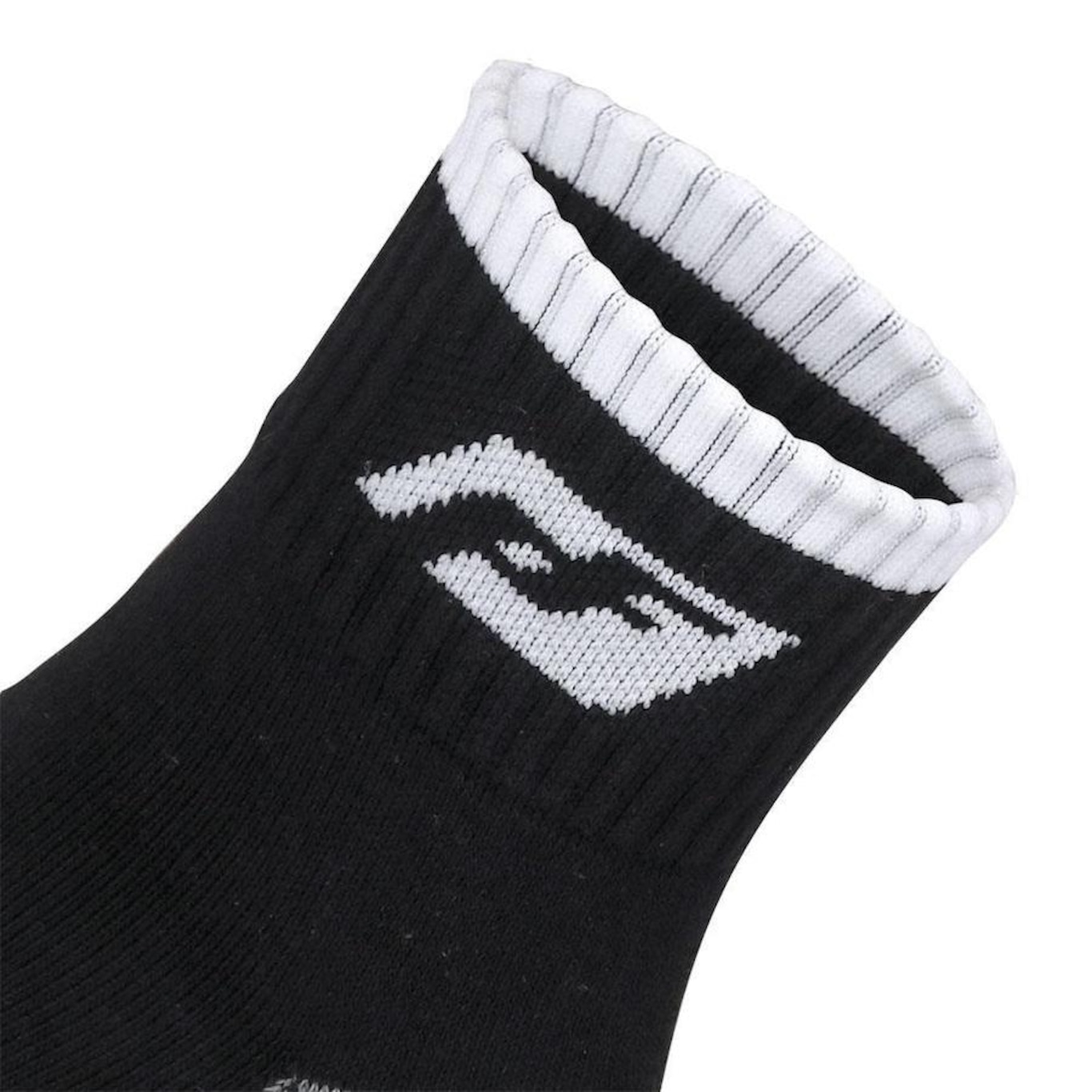 Kit Meias Polyfibre Tennis Socken - 2 Pares - 41 a 44 - Unissex - Foto 2