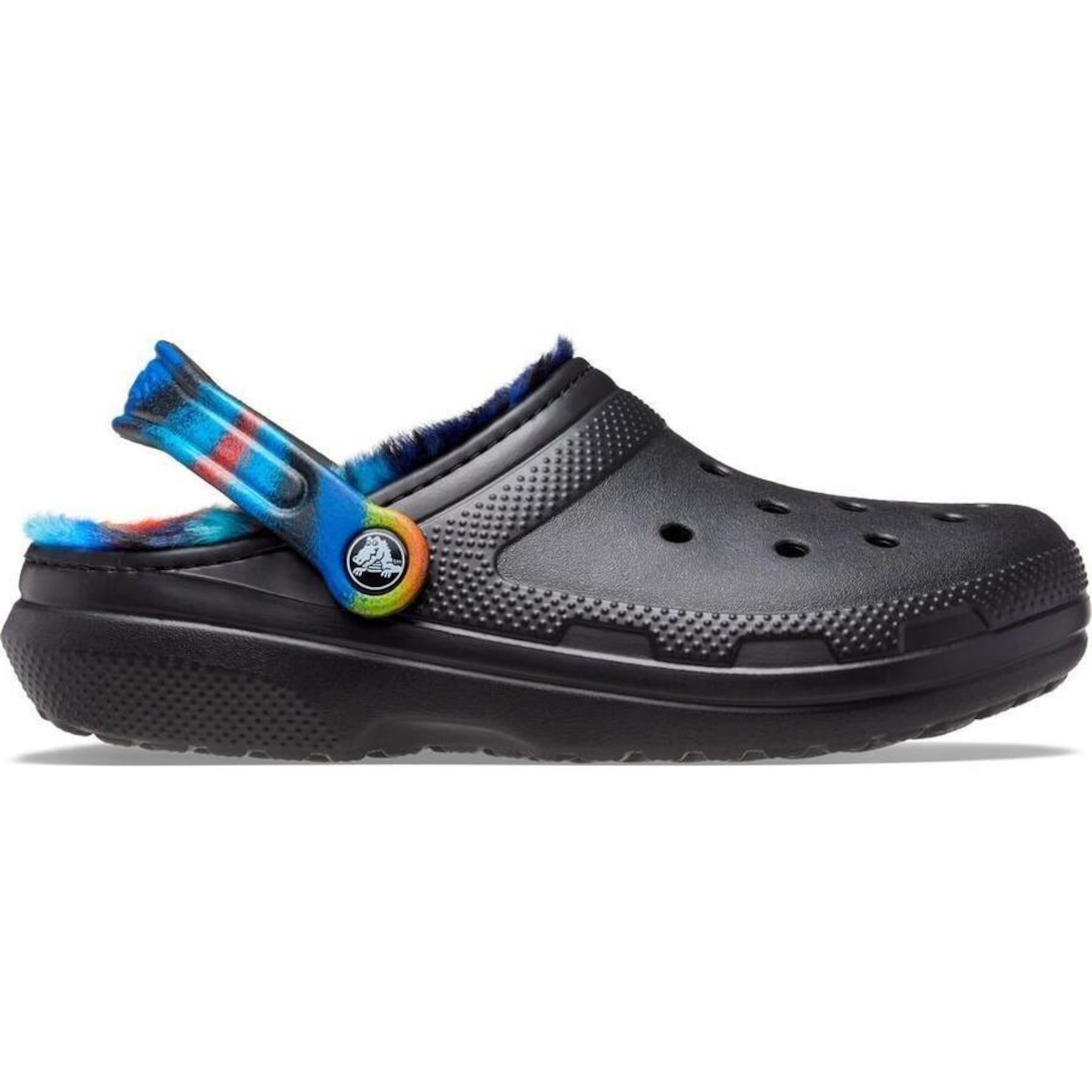 Sandália Crocs Classic Lined Spray Dye Clog - Unissex - Foto 1